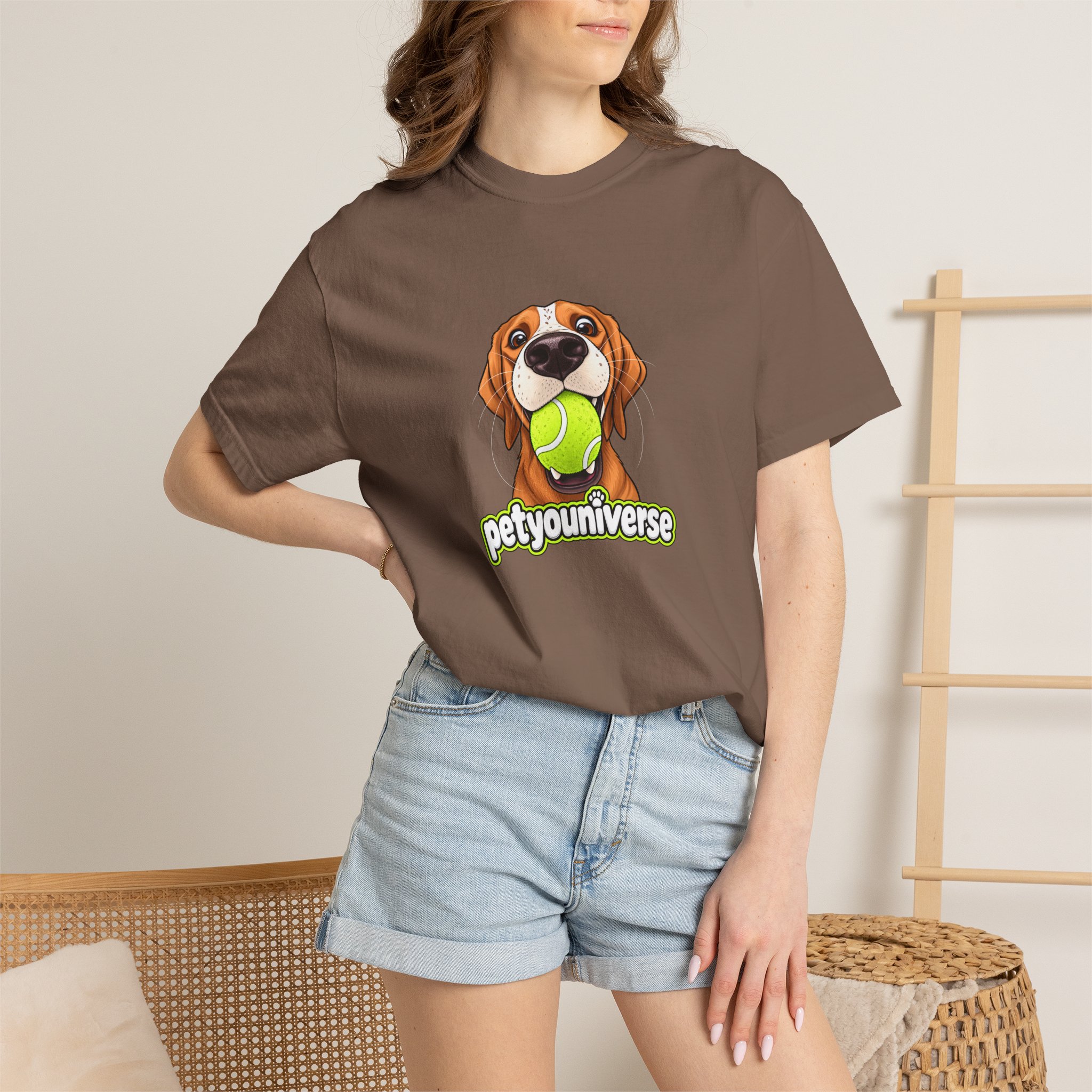 PetYoUniverse Tee — Cute Dog Holding Tennis Ball Graphic T‑Shirt - Image 38