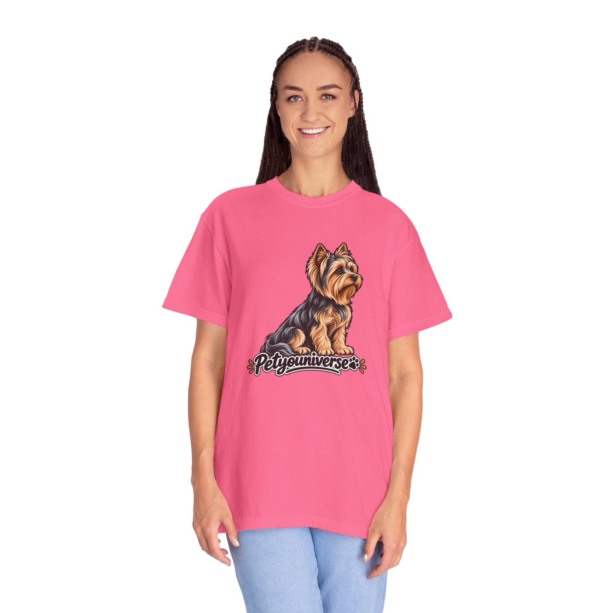 Yorkshire Terrier Graphic T-Shirt — 'Petyouniverse' Dog Lover Tee - Image 86