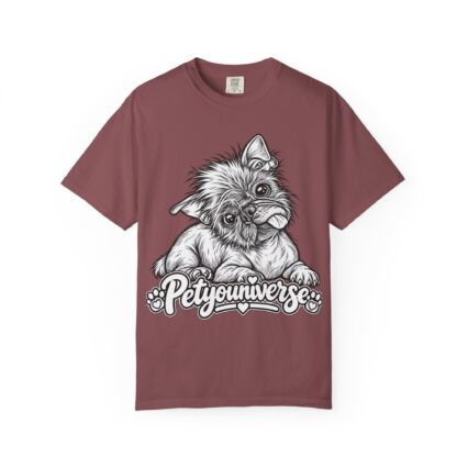 PetYoUniverse Cute Puppy Graphic T-Shirt — Dog Lover Tee