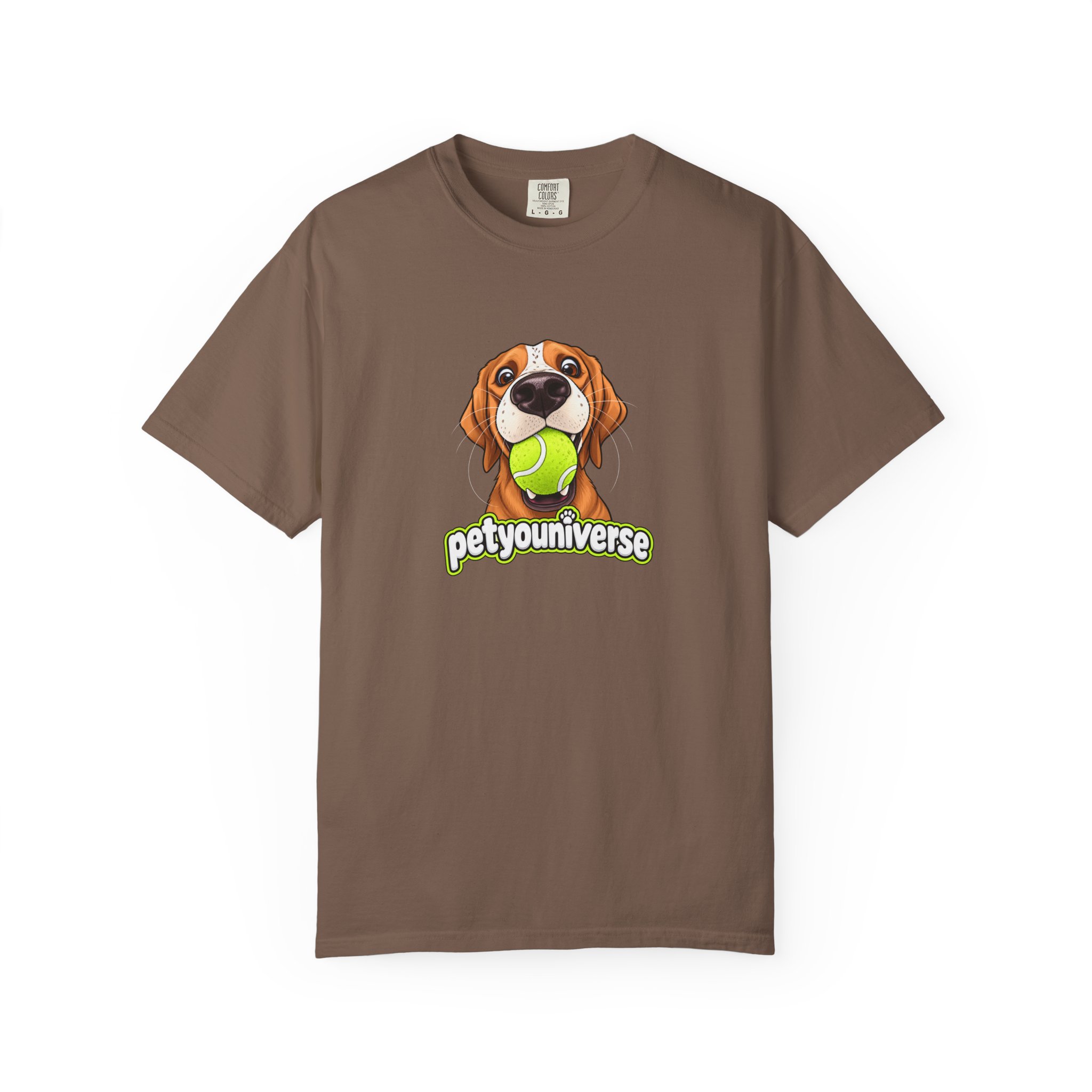 PetYoUniverse Tee — Cute Dog Holding Tennis Ball Graphic T‑Shirt - Image 37