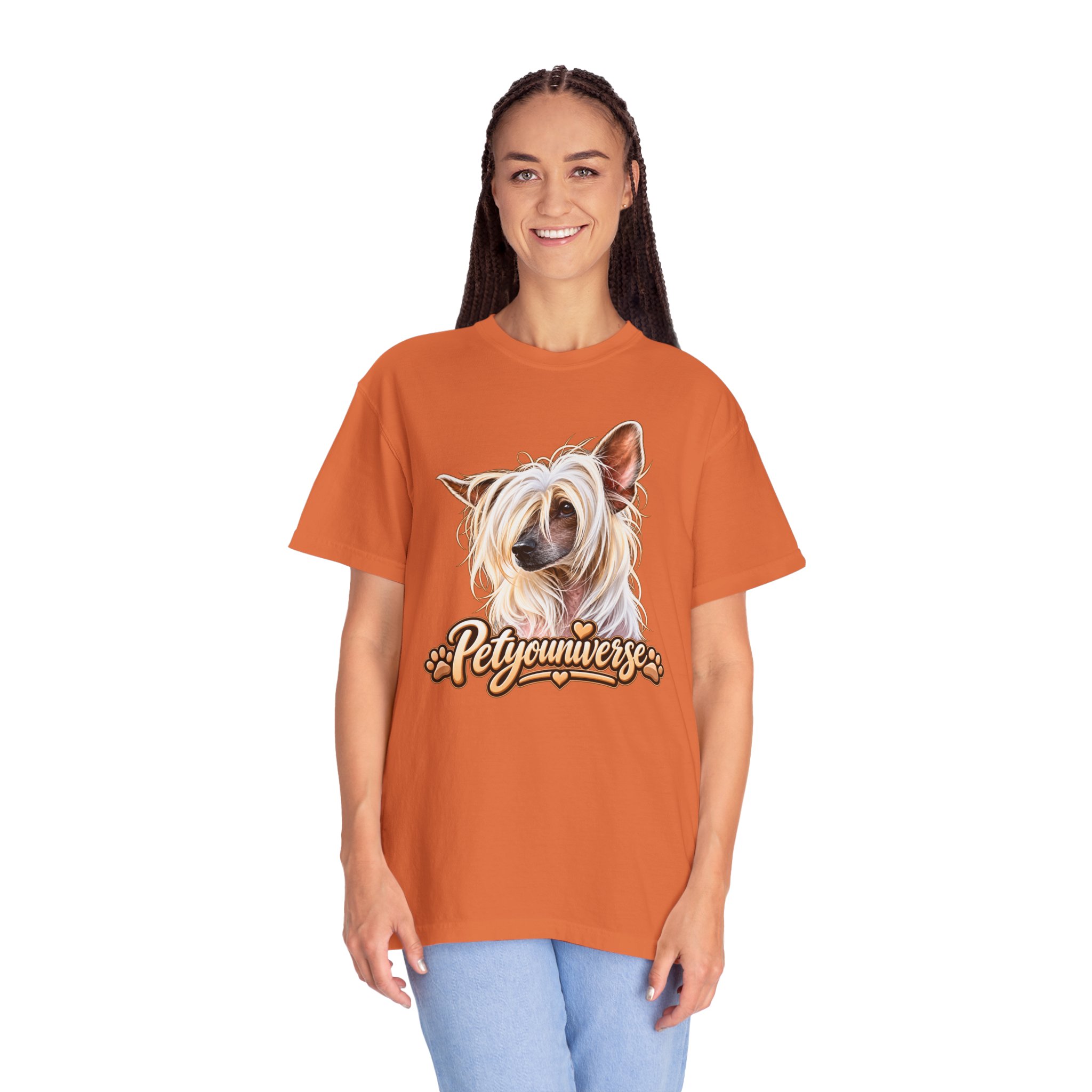 PetYouniverse Chinese Crested Dog T-Shirt — Cute Pet Portrait Tee - Image 32