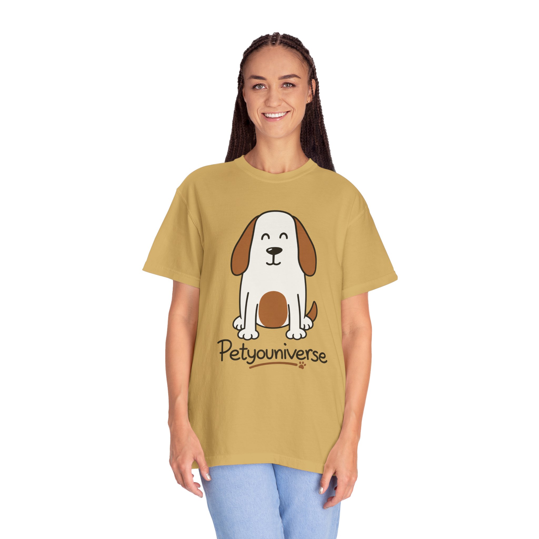 Cute Puppy Graphic T-Shirt — “PetYoUniverse” Dog Lover Tee - Image 5