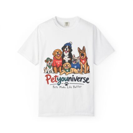 PetYoUniverse Graphic T-Shirt — "Pets Make Life Better"