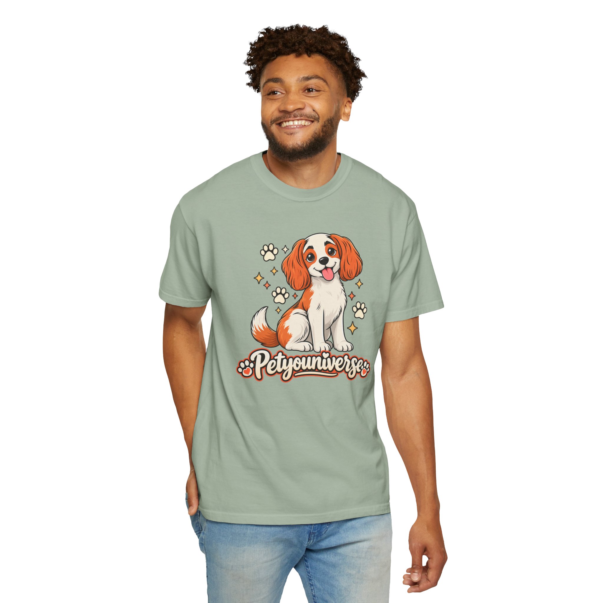 Cavalier King Charles Dog T-Shirt — "PetYoUniverse" Cute Puppy Graphic Tee - Image 70