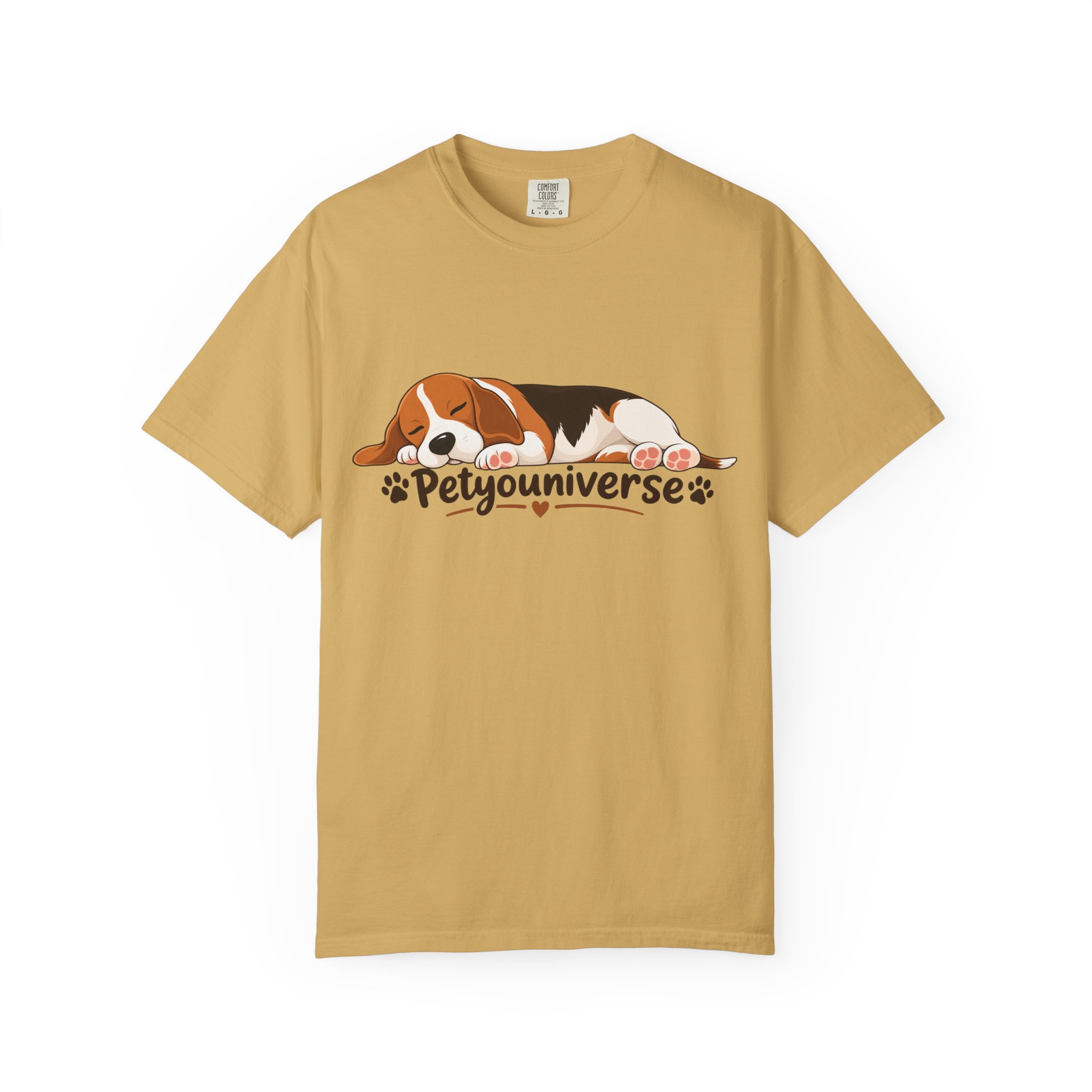Sleeping Beagle T-Shirt — Cute "PetYoUniverse" Dog Graphic Tee - Image 19