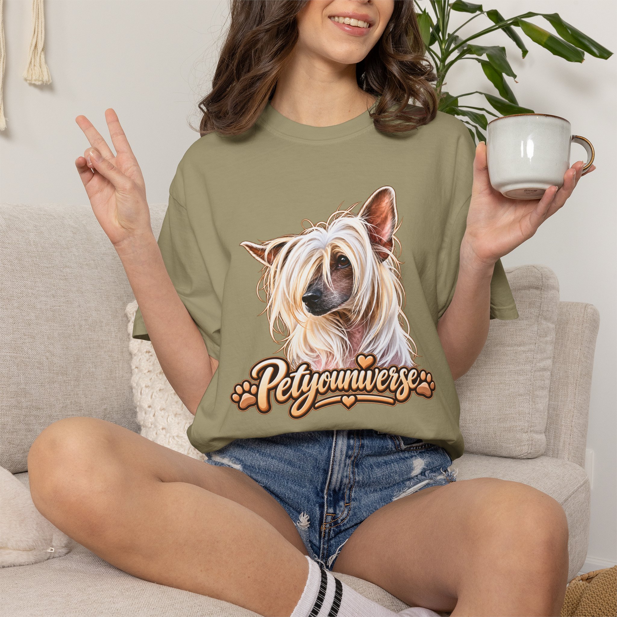 PetYouniverse Chinese Crested Dog T-Shirt — Cute Pet Portrait Tee - Image 39