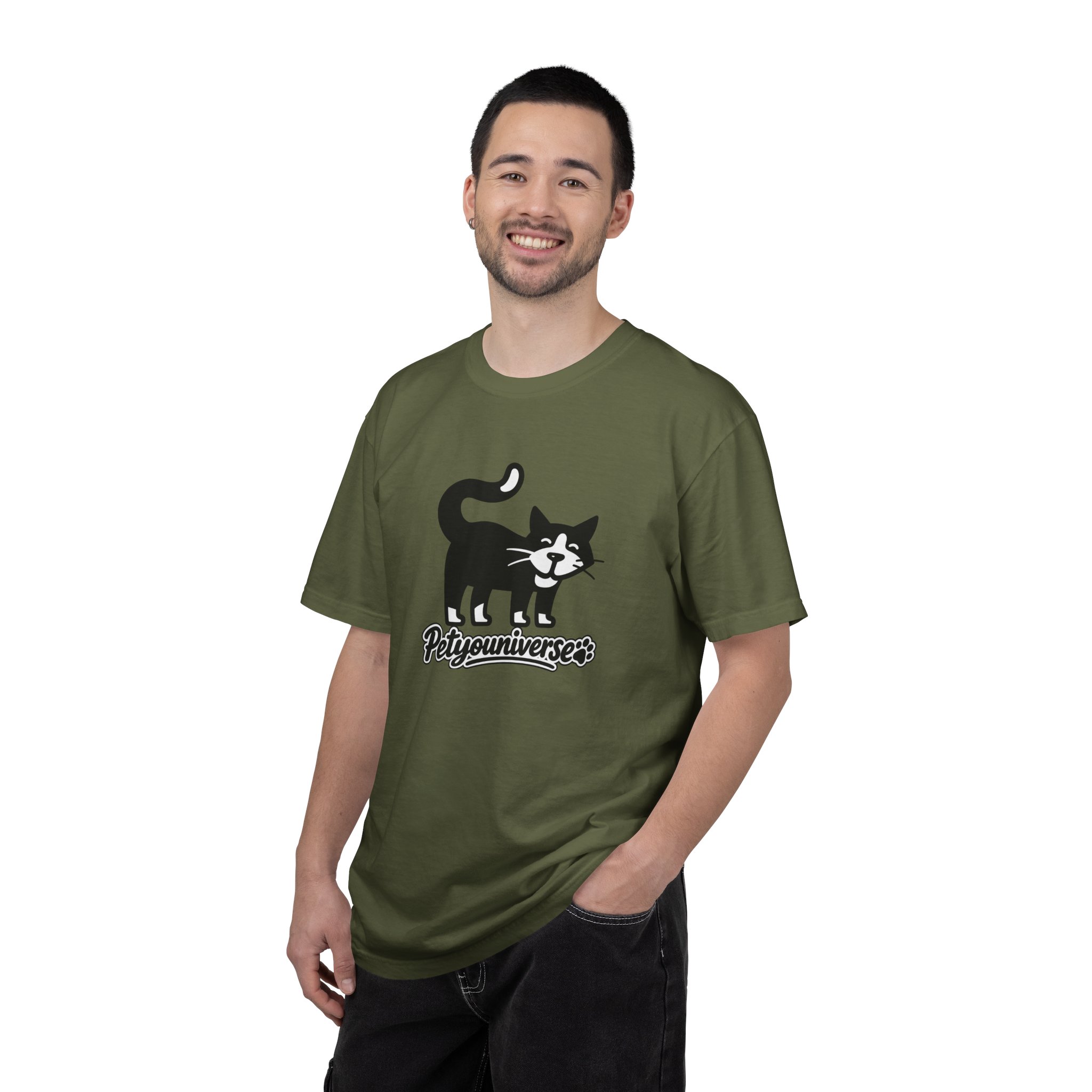 PetYouUniverse Cat Graphic T-Shirt — Vintage Cat Logo Tee - Image 58
