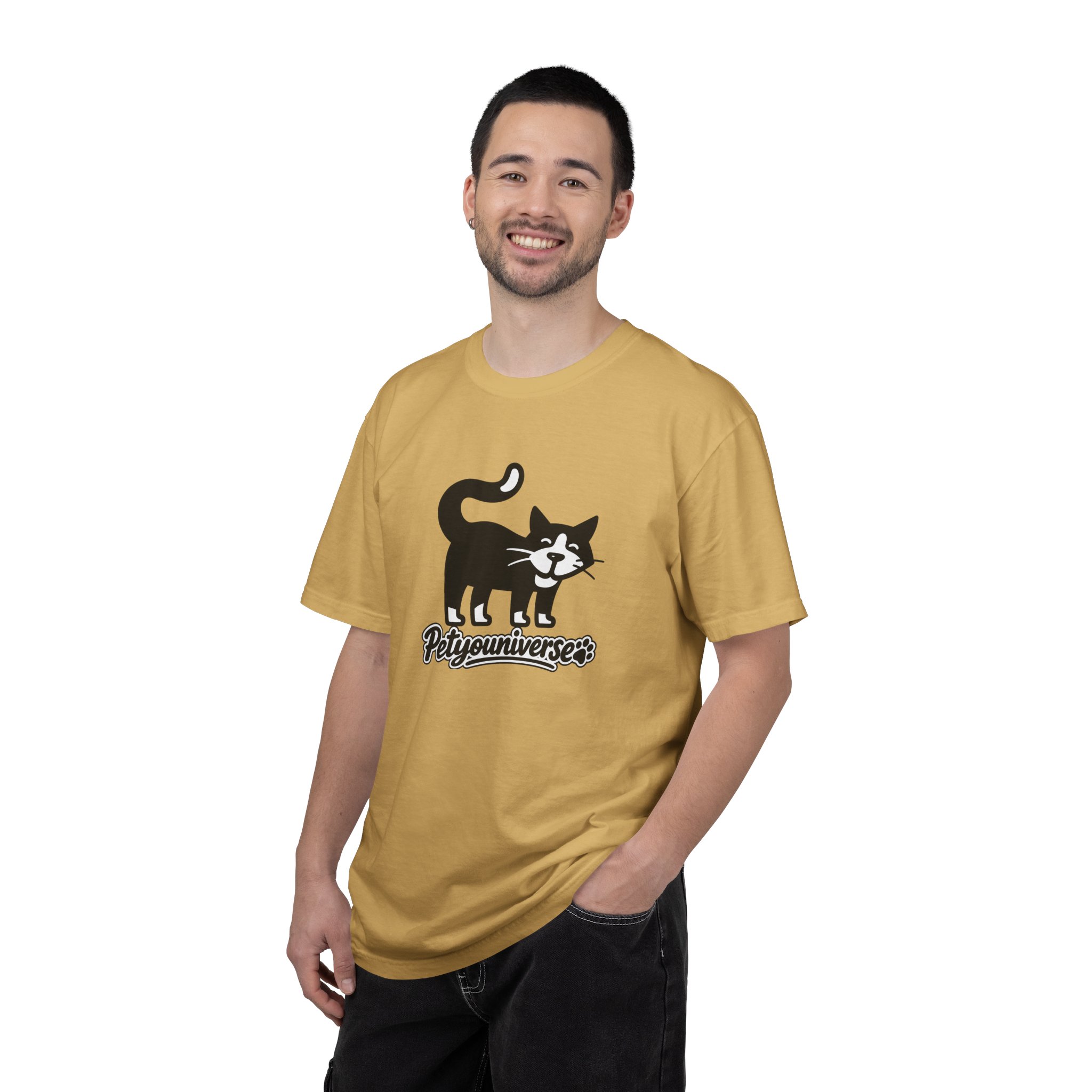 PetYouUniverse Cat Graphic T-Shirt — Vintage Cat Logo Tee - Image 22