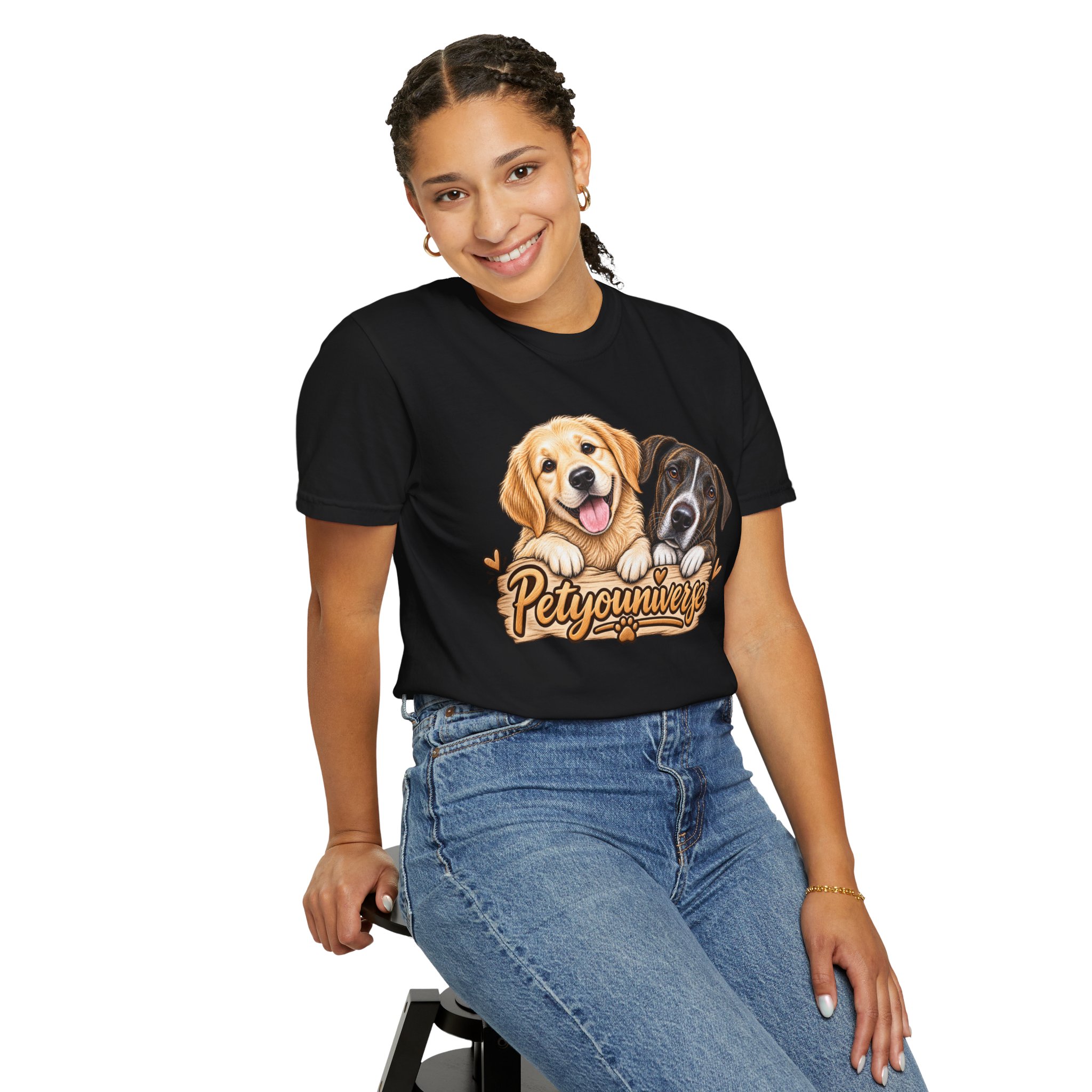 Petyouniverse Cute Dogs Graphic T-Shirt - Image 87