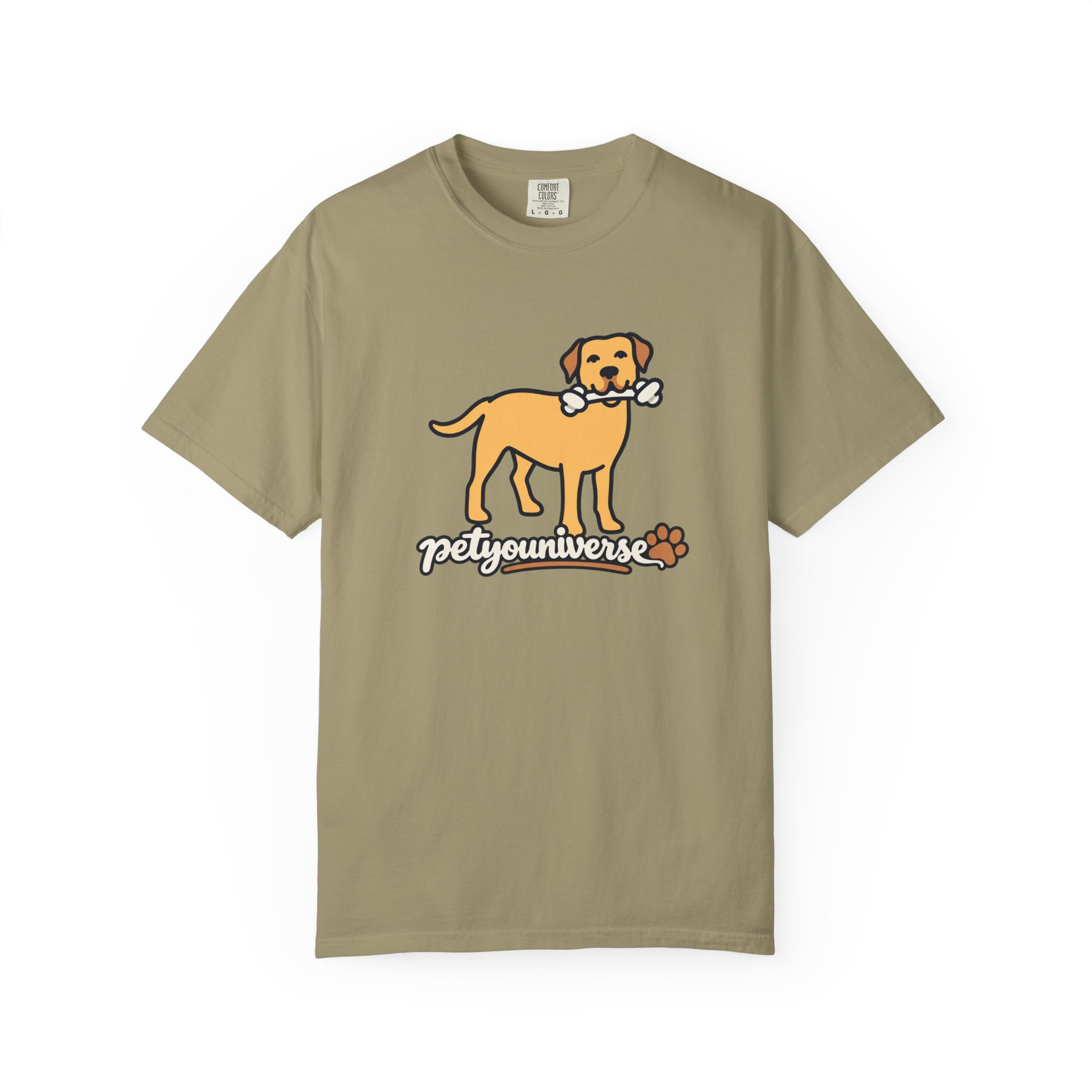 Dog Bone Graphic T-Shirt — "PetYoUniverse" Puppy Tee - Image 19