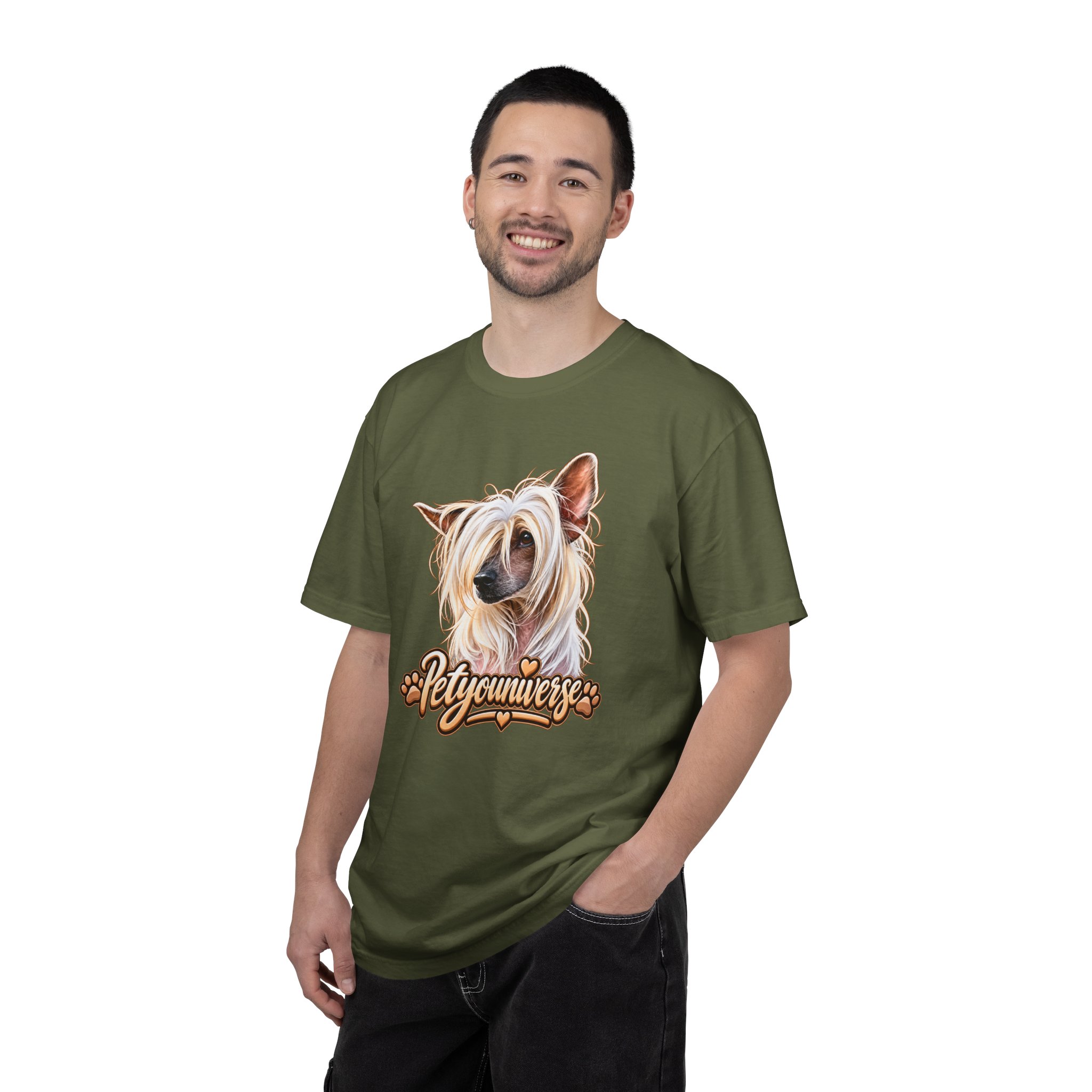 PetYouniverse Chinese Crested Dog T-Shirt — Cute Pet Portrait Tee - Image 76
