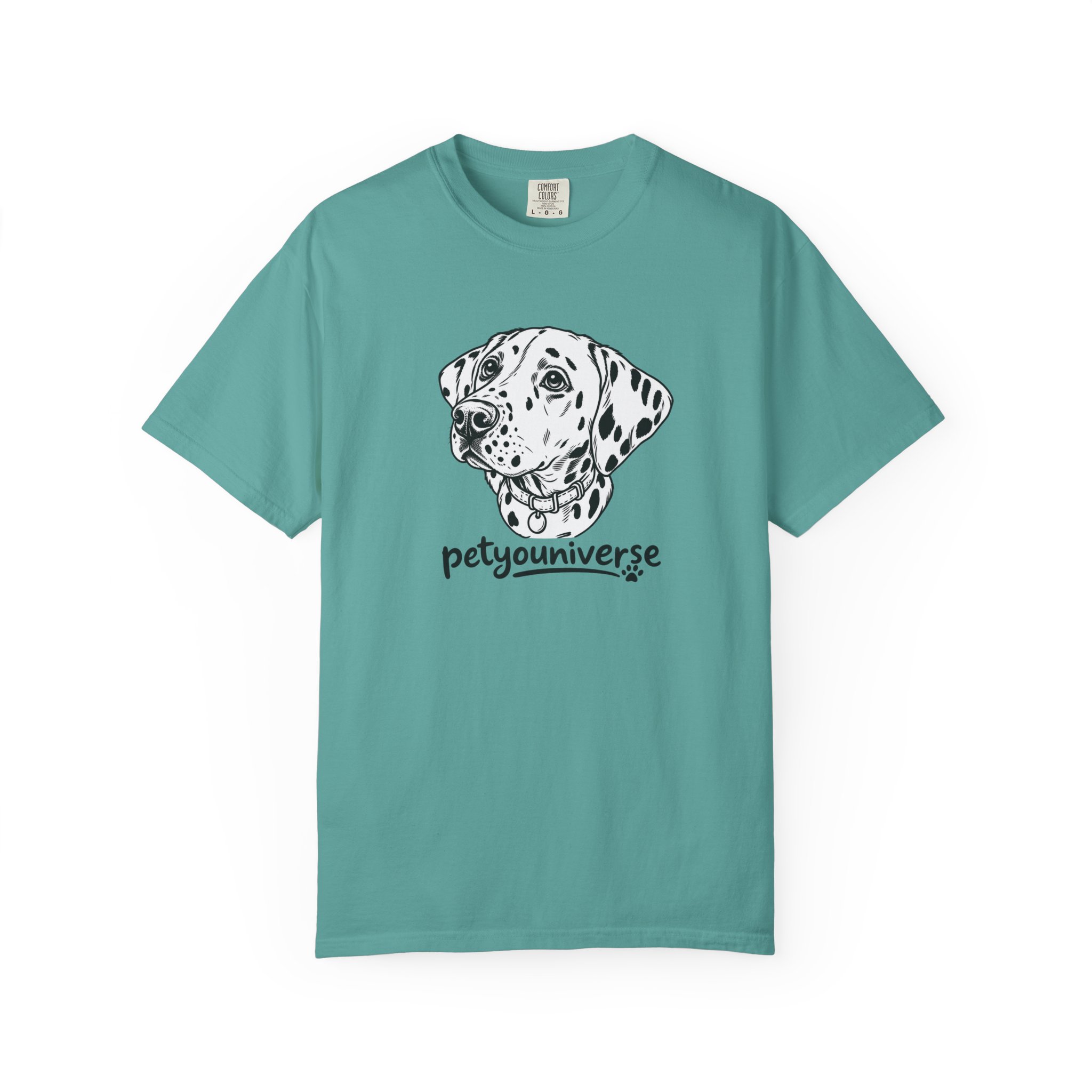 Dalmatian Portrait T-Shirt — "PetYoUniverse" Graphic Tee - Image 64