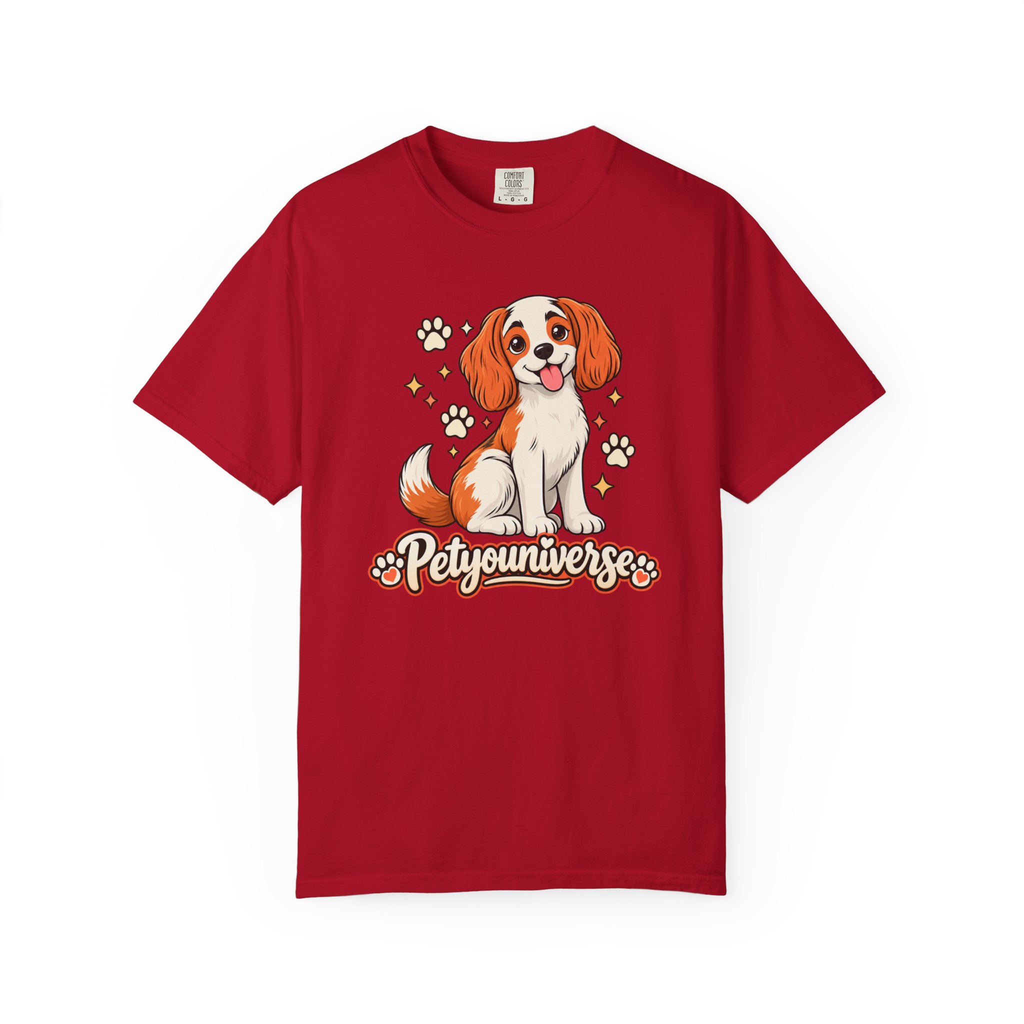 Cavalier King Charles Dog T-Shirt — "PetYoUniverse" Cute Puppy Graphic Tee - Image 127