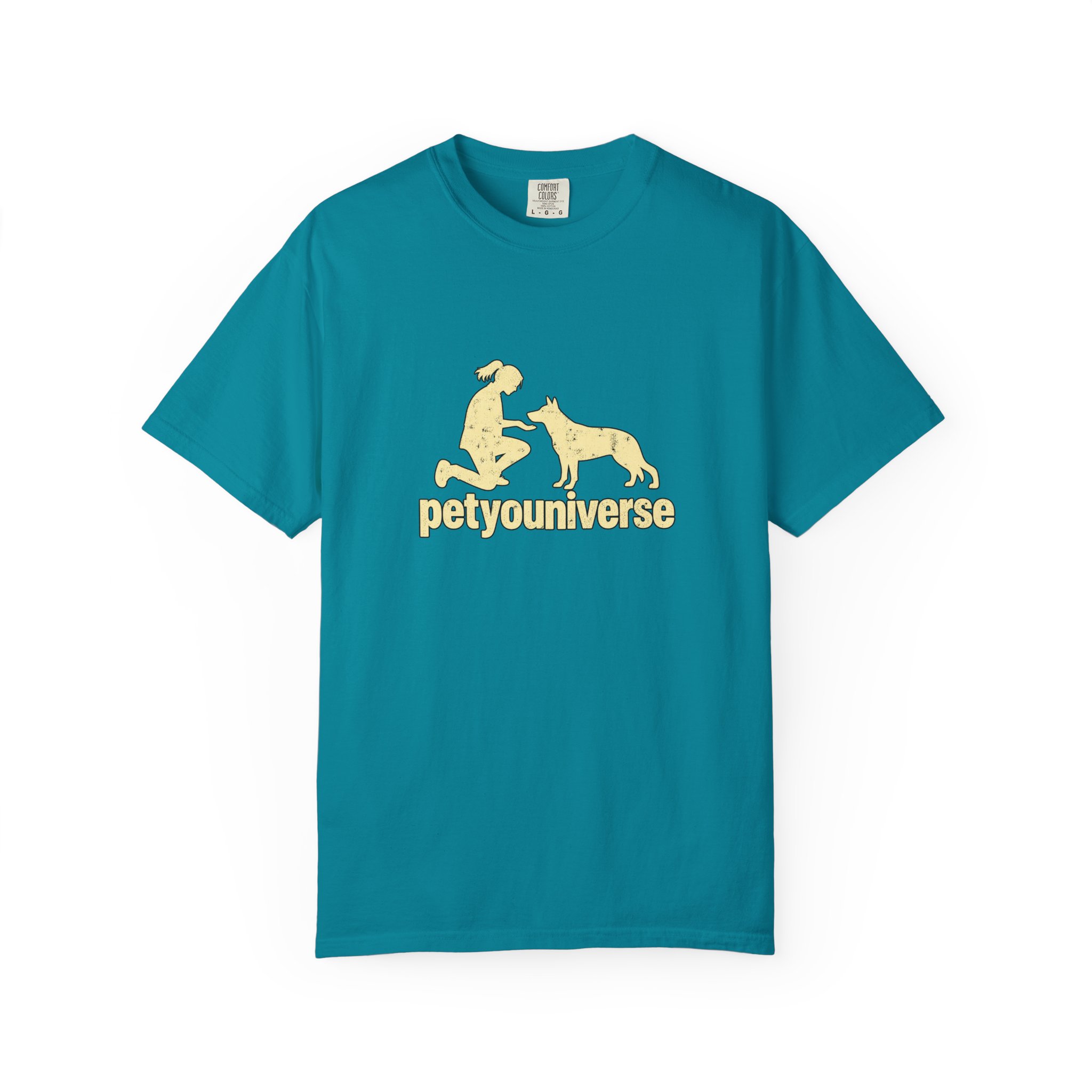 PetYoUniverse Dog Lover T-Shirt — Retro Paw & Pet Silhouette Tee - Image 64