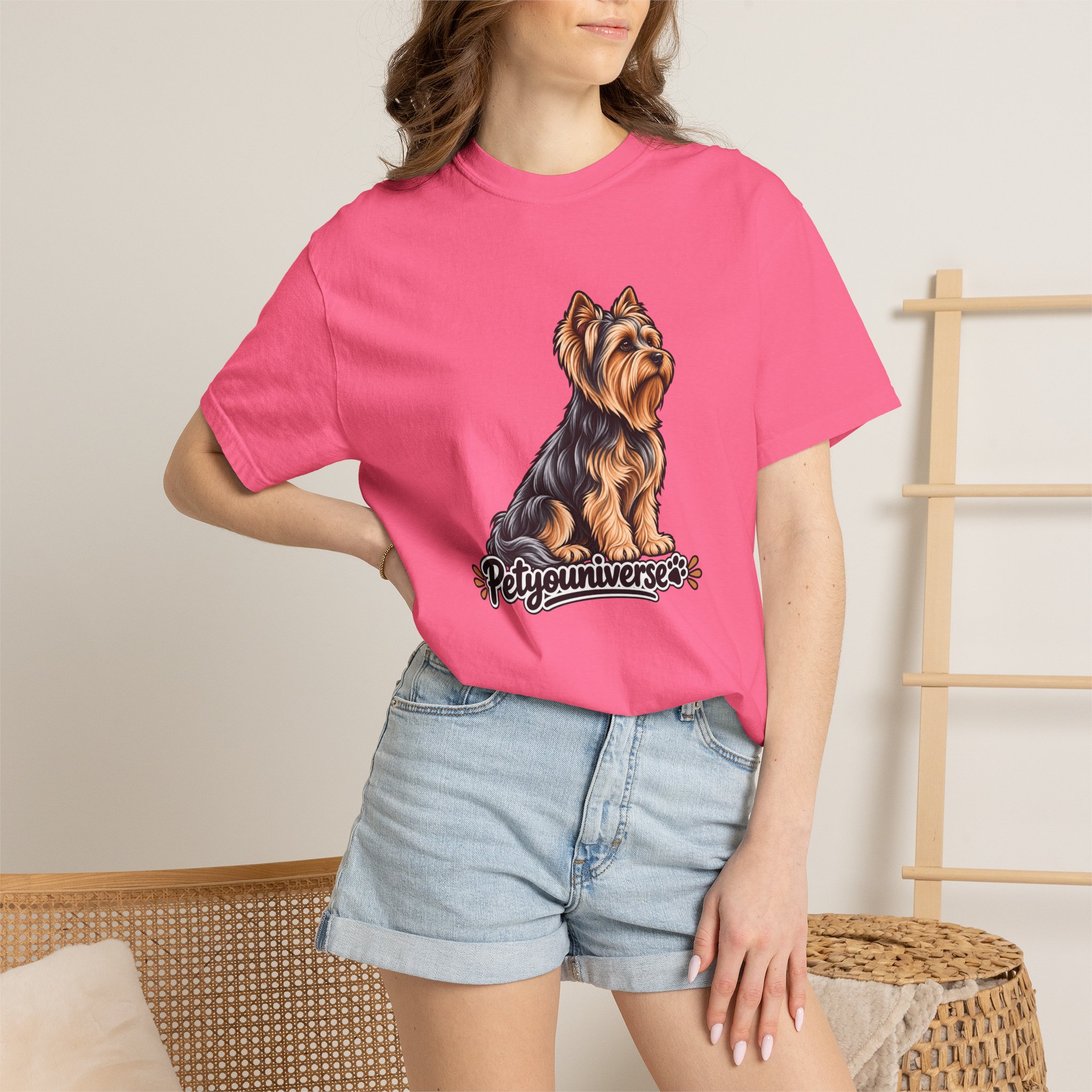Yorkshire Terrier Graphic T-Shirt — 'Petyouniverse' Dog Lover Tee - Image 83