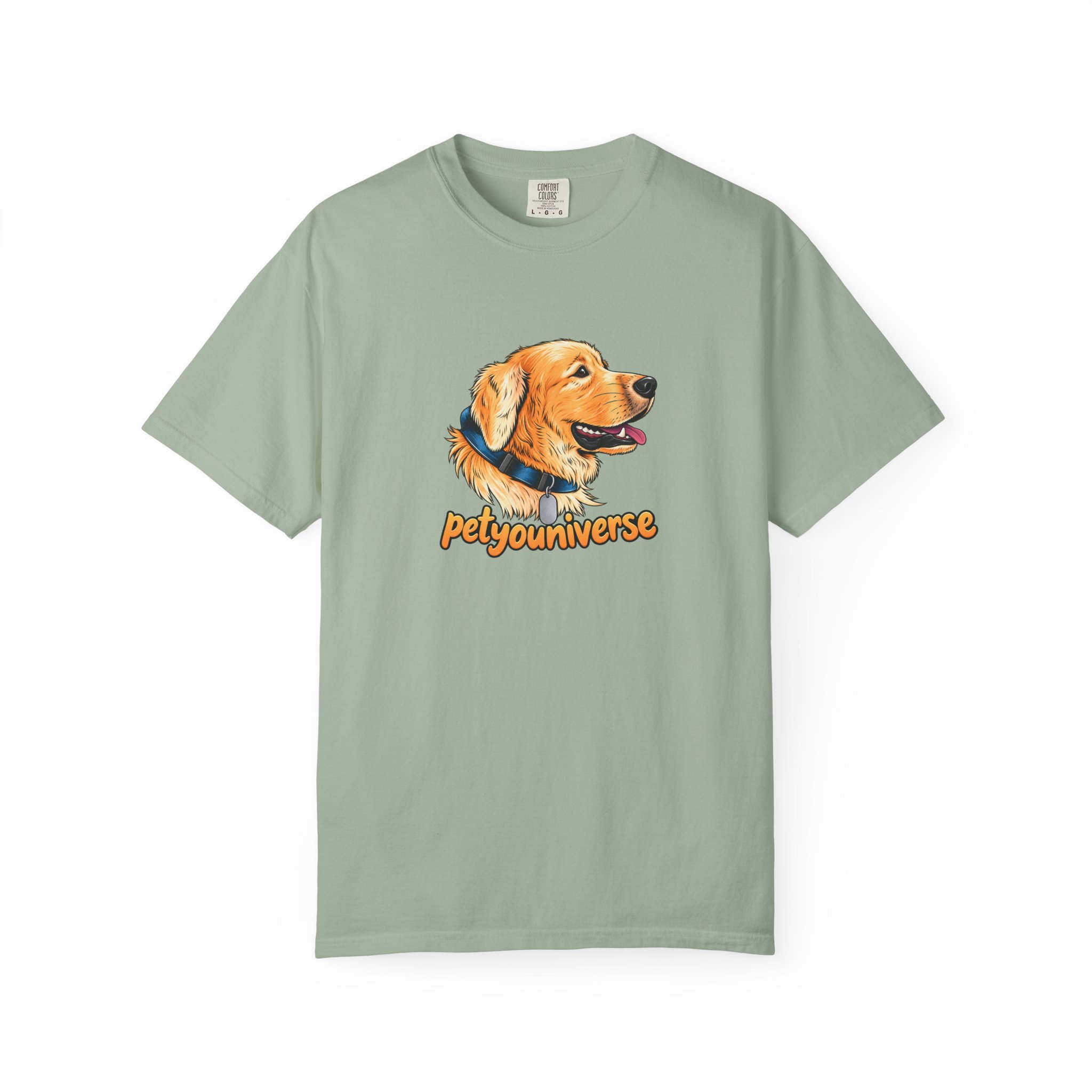 Golden Retriever Portrait T-Shirt – PetYoUniverse Graphic Tee - Image 46