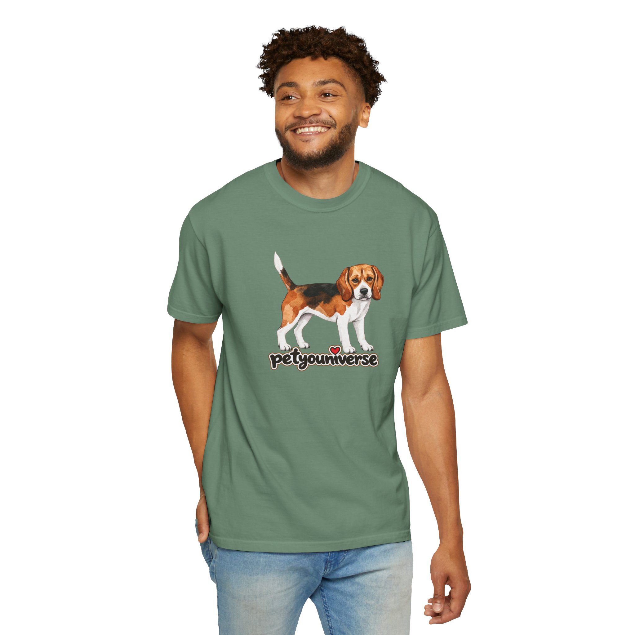 Beagle PetYoUniverse Graphic T-Shirt — Cute Dog Lover Tee - Image 88