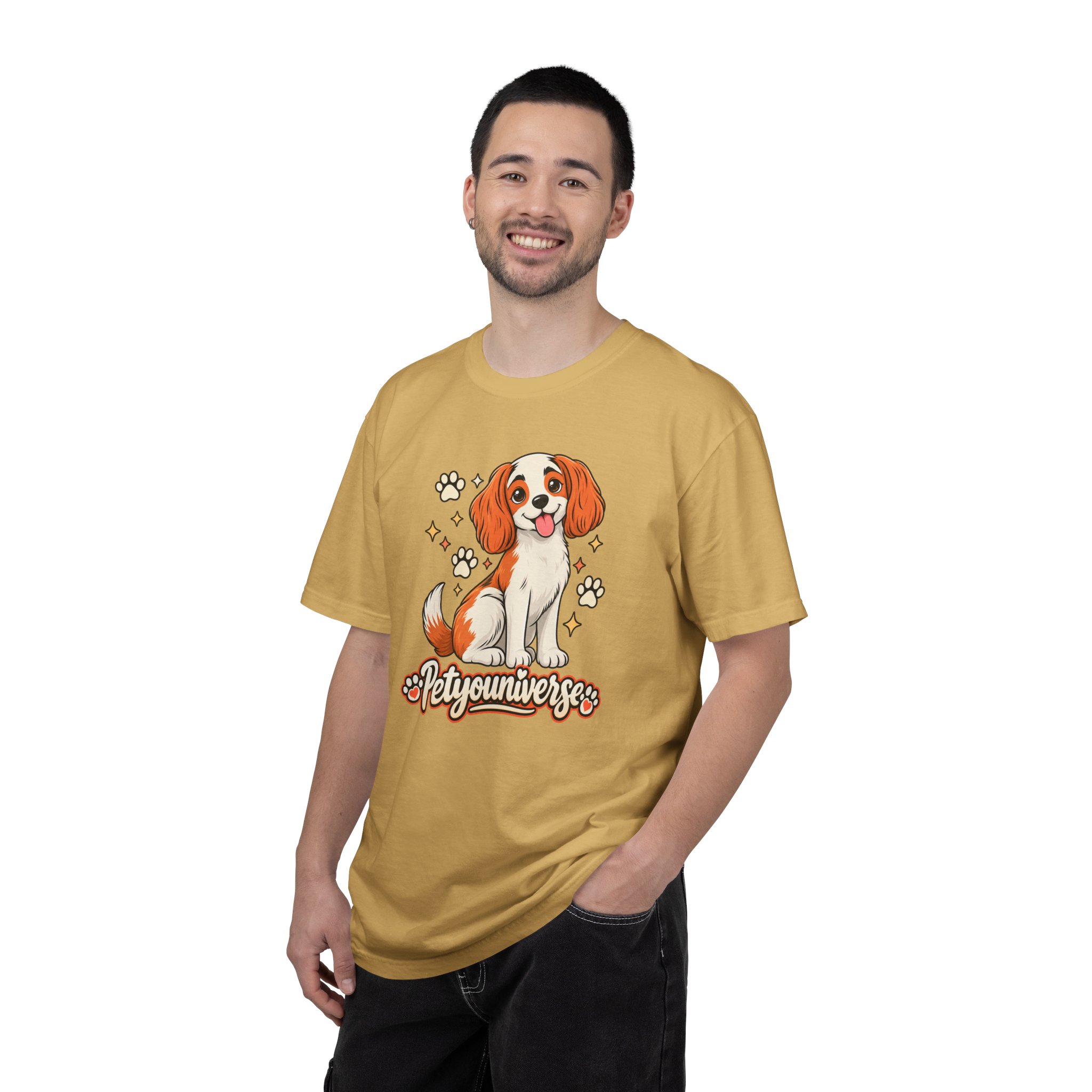 Cavalier King Charles Dog T-Shirt — "PetYoUniverse" Cute Puppy Graphic Tee - Image 22