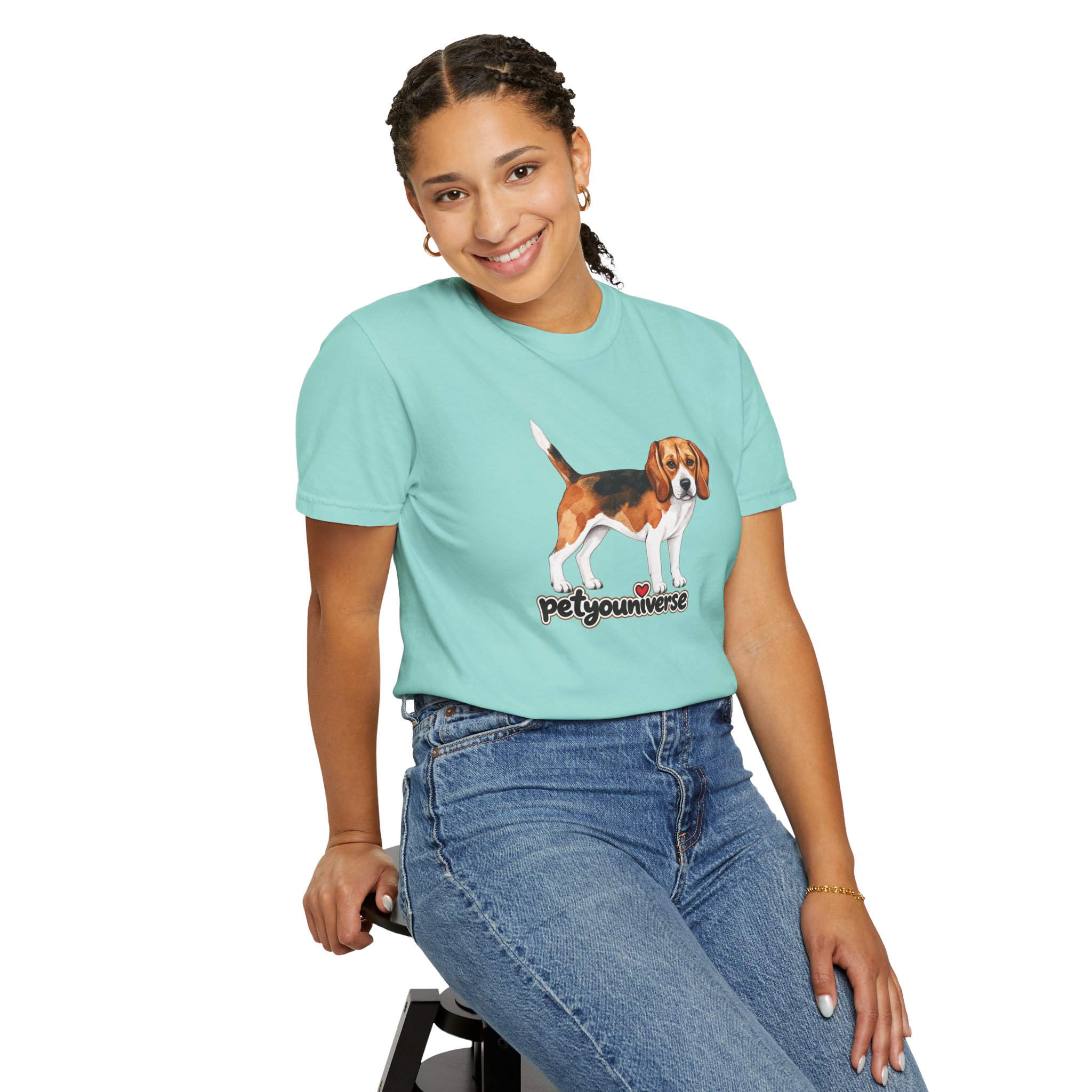 Beagle PetYoUniverse Graphic T-Shirt — Cute Dog Lover Tee - Image 78