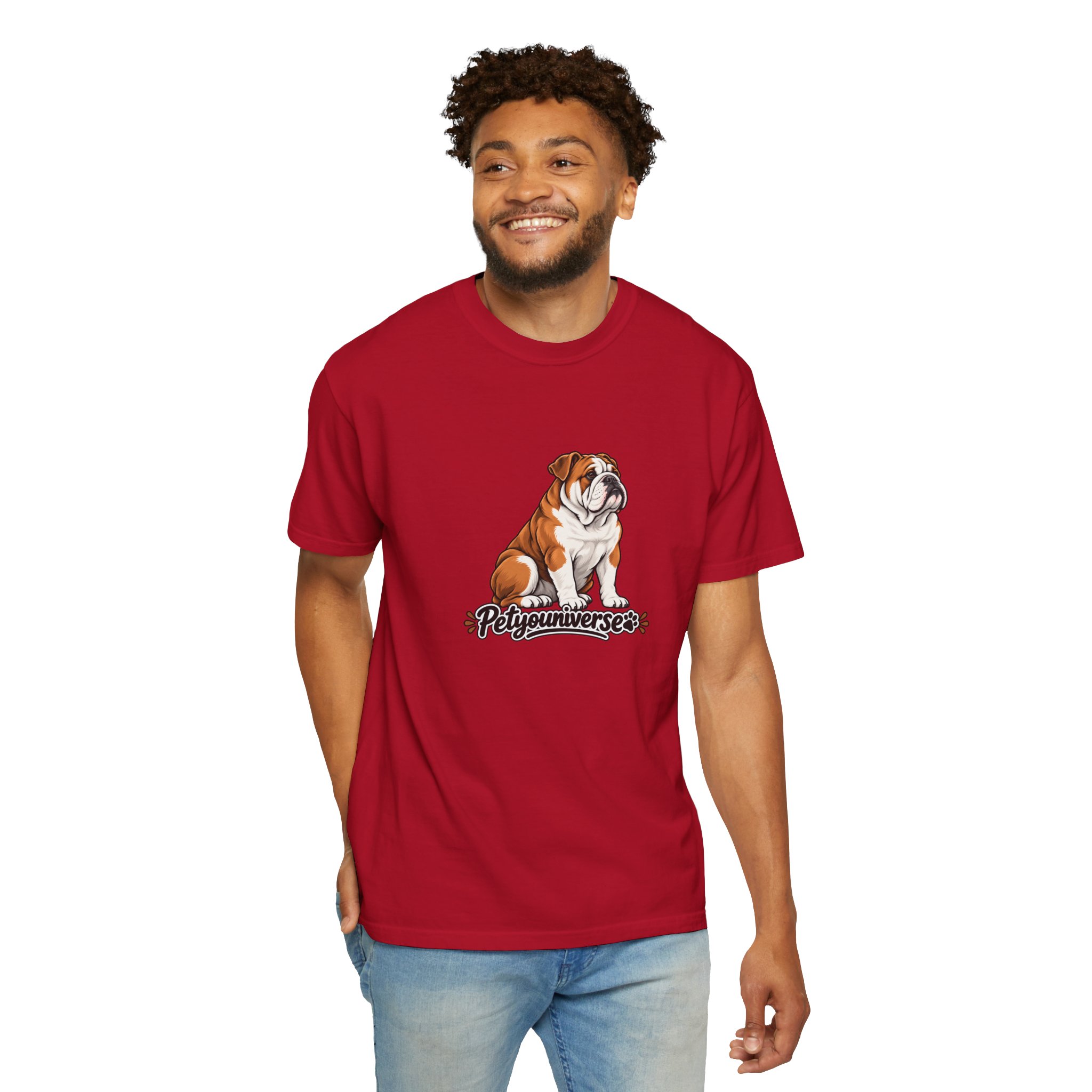 Bulldog Graphic T-Shirt — "PetYoUniverse" Cute Dog Tee for Pet Lovers - Image 133