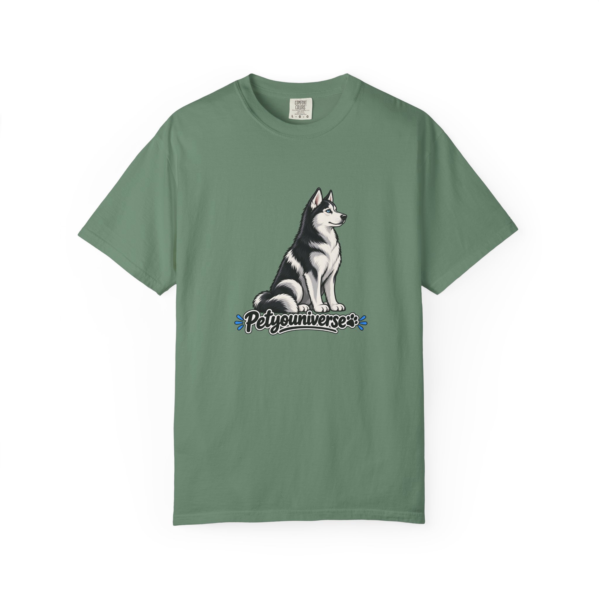 Husky Graphic T-Shirt — 'PetYoUniverse' Retro Dog Tee - Image 82
