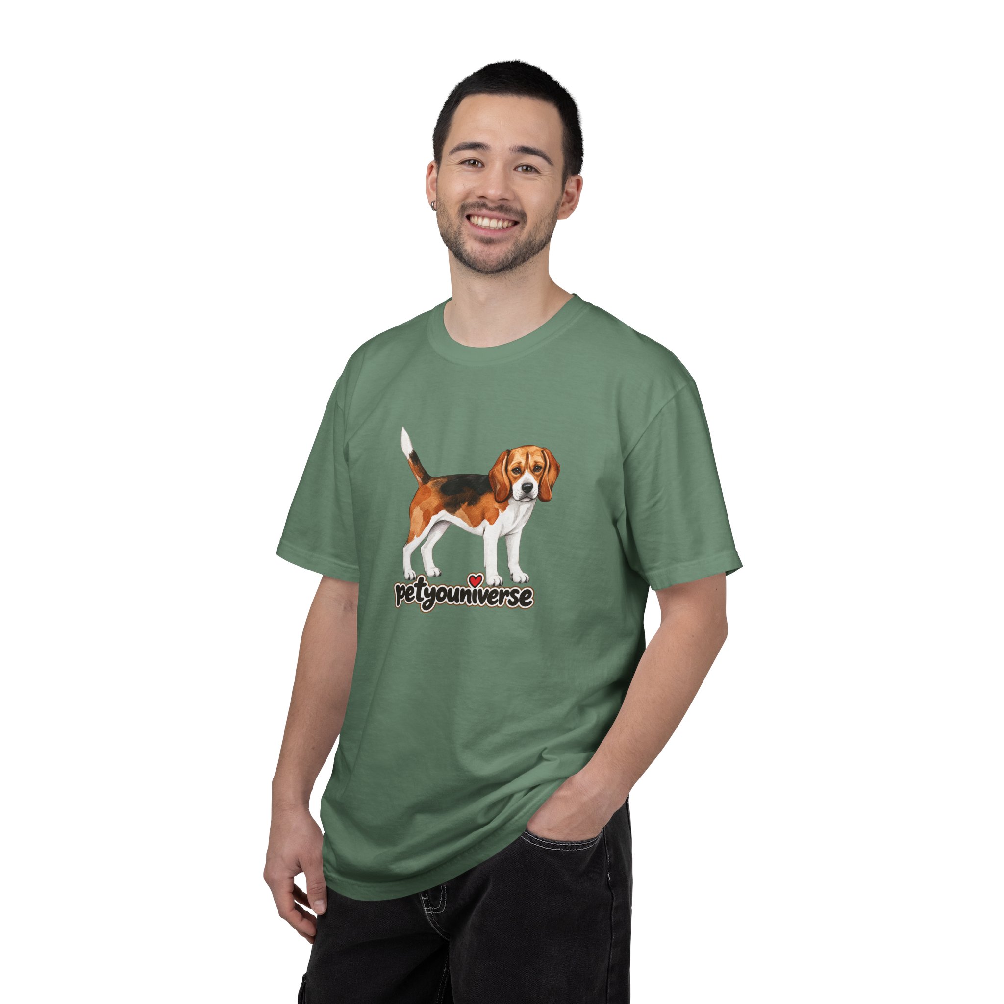 Beagle PetYoUniverse Graphic T-Shirt — Cute Dog Lover Tee - Image 85