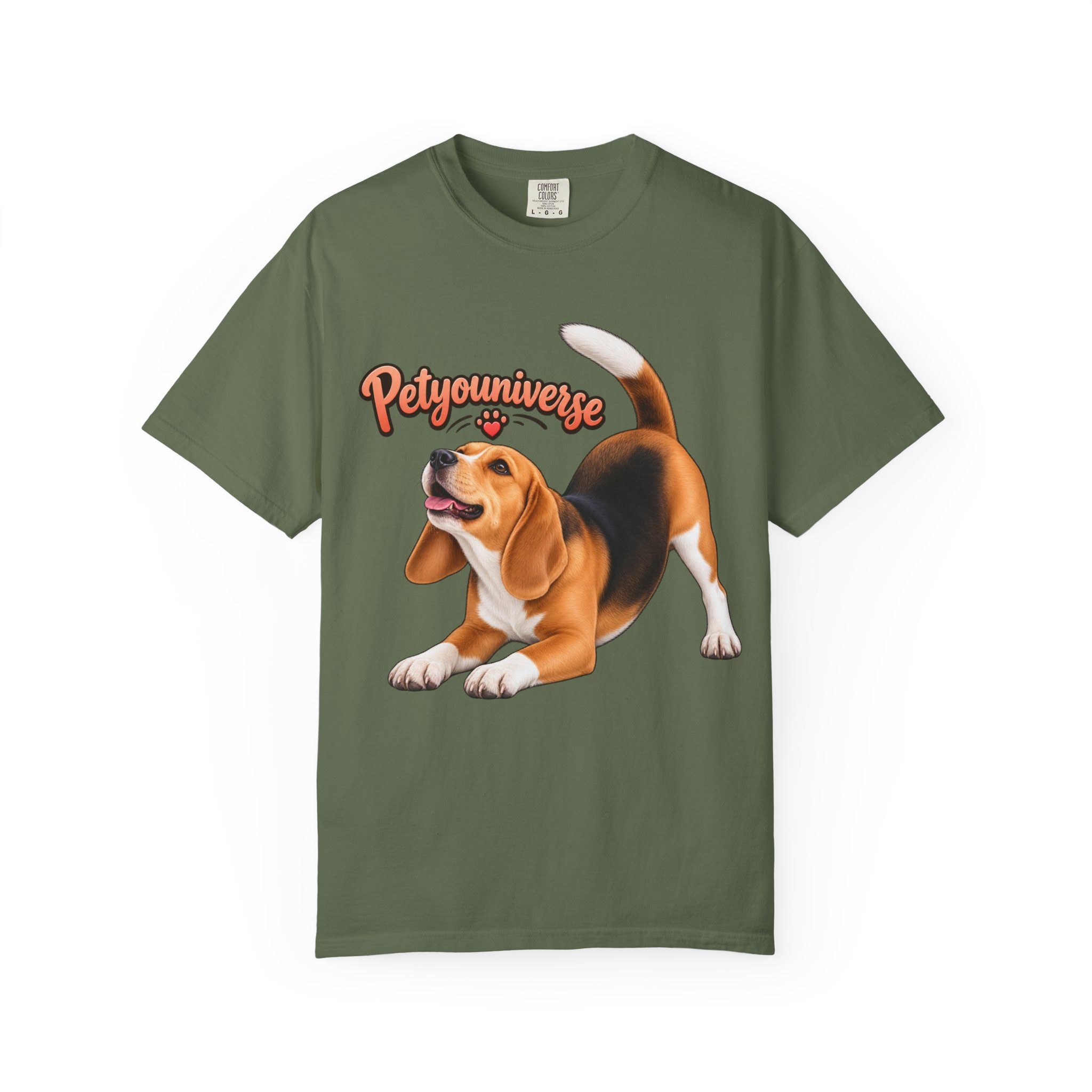 Beagle Playtime T-Shirt — "PetYoUniverse" Graphic Tee for Dog Lovers - Image 46