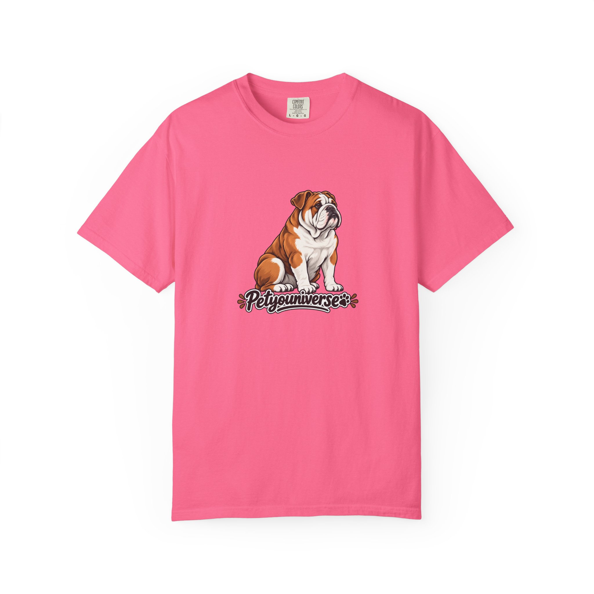 Bulldog Graphic T-Shirt — "PetYoUniverse" Cute Dog Tee for Pet Lovers - Image 118