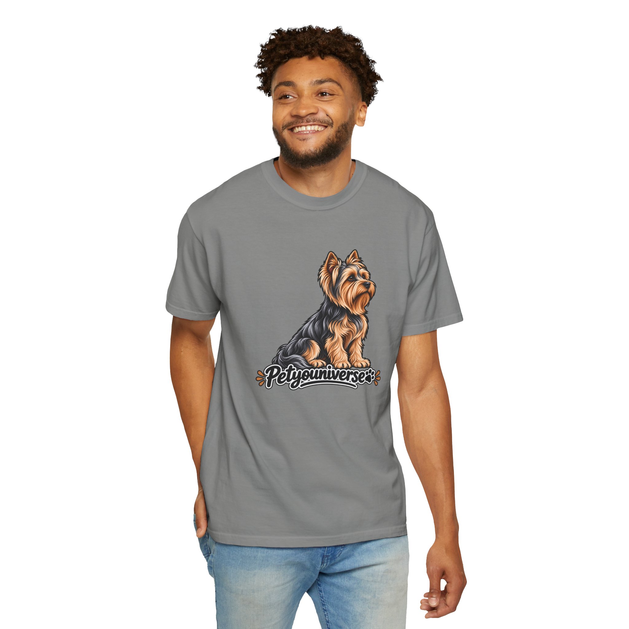 Yorkshire Terrier Graphic T-Shirt — 'Petyouniverse' Dog Lover Tee - Image 61