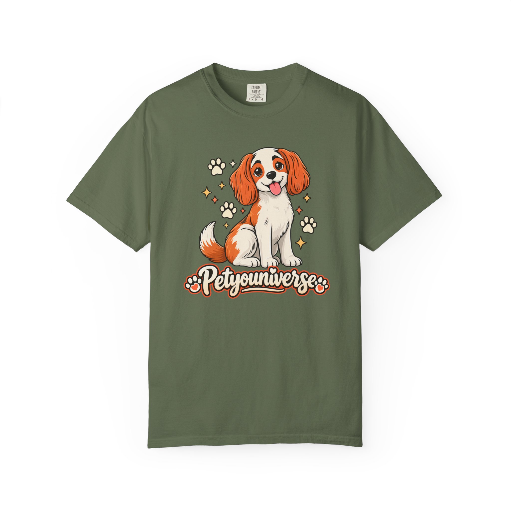 Cavalier King Charles Dog T-Shirt — "PetYoUniverse" Cute Puppy Graphic Tee - Image 46