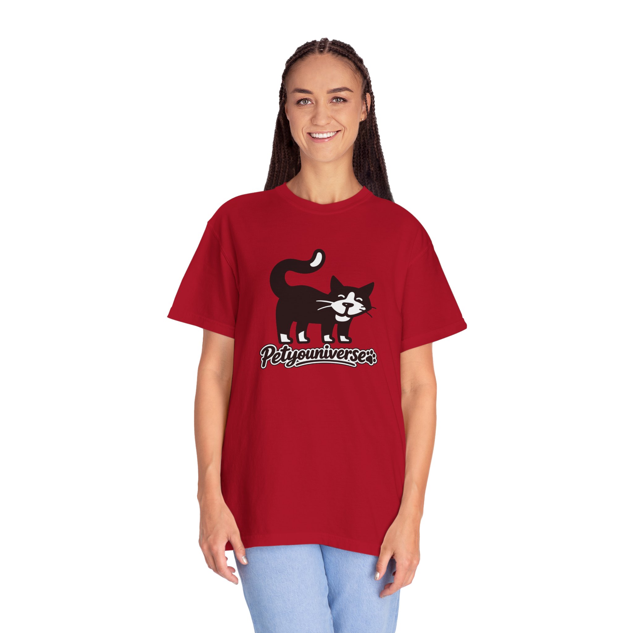 PetYouUniverse Cat Graphic T-Shirt — Vintage Cat Logo Tee - Image 140