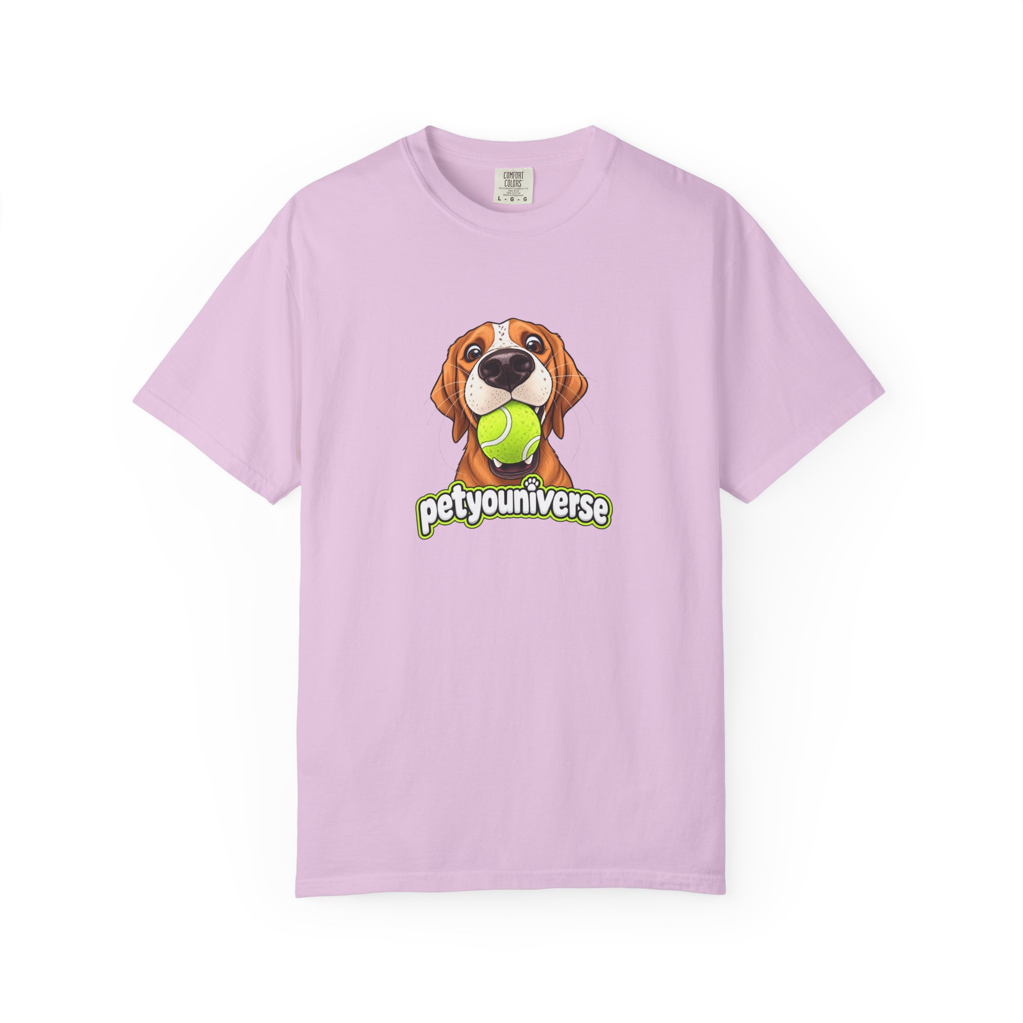 PetYoUniverse Tee — Cute Dog Holding Tennis Ball Graphic T‑Shirt - Image 91