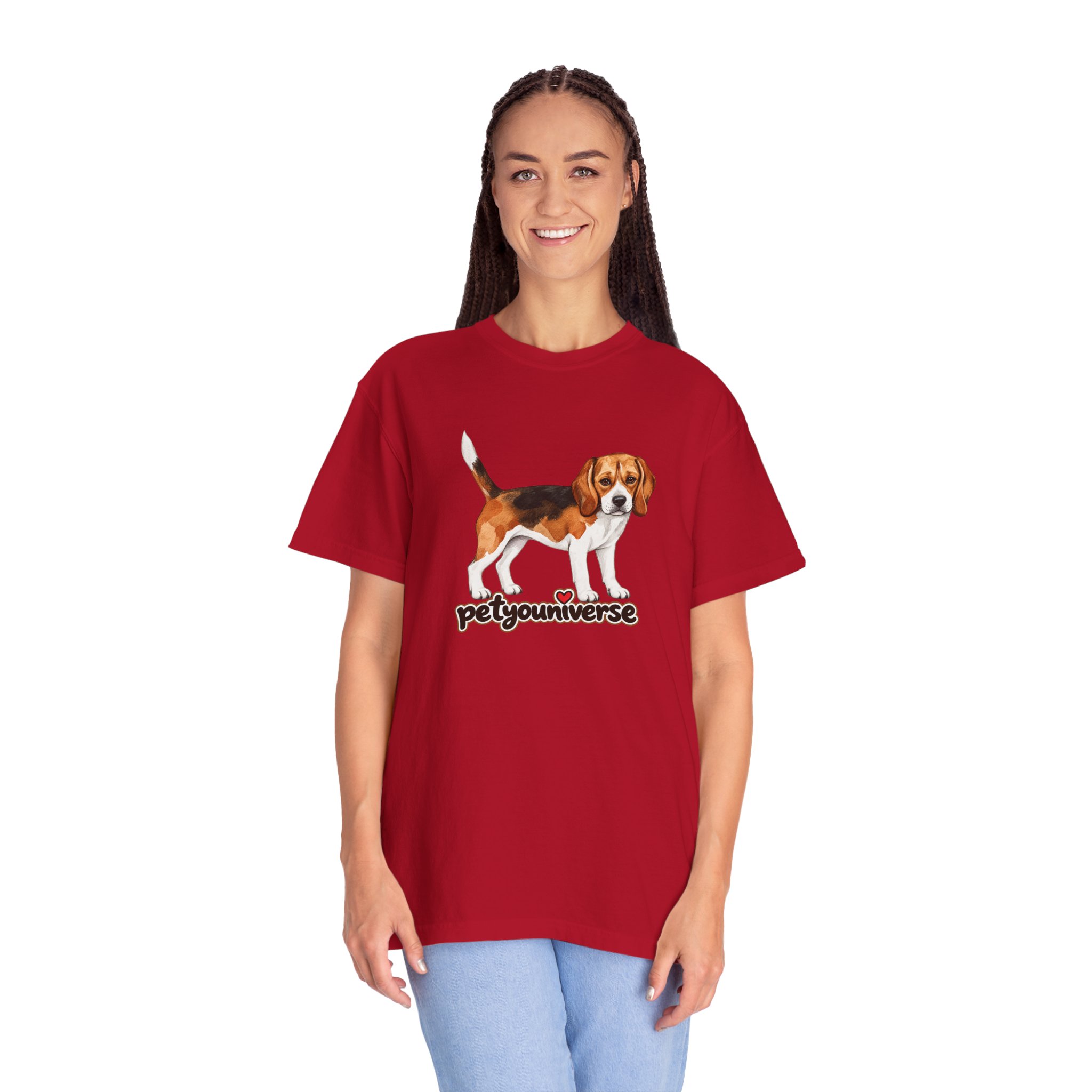 Beagle PetYoUniverse Graphic T-Shirt — Cute Dog Lover Tee - Image 140