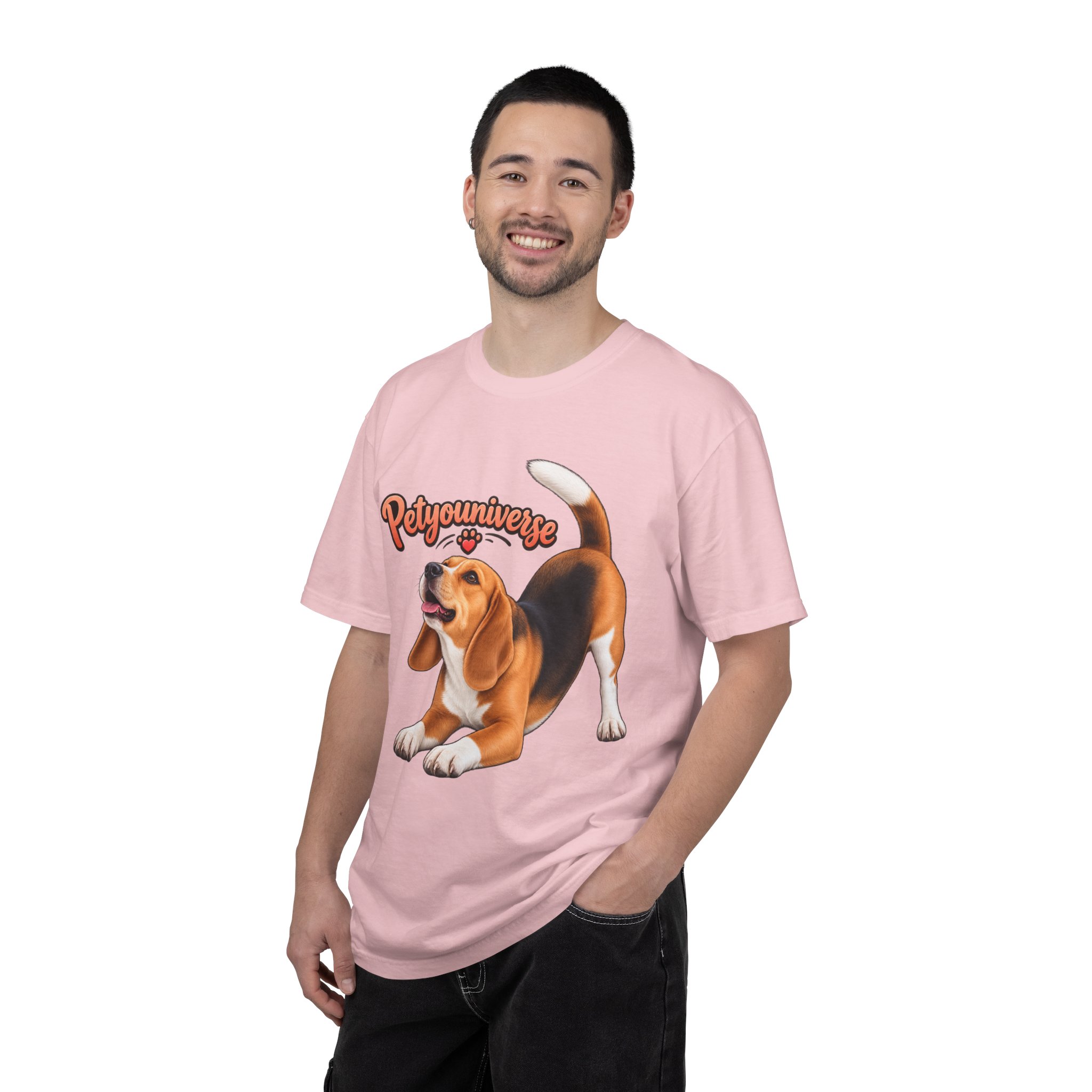 Beagle Playtime T-Shirt — "PetYoUniverse" Graphic Tee for Dog Lovers - Image 94