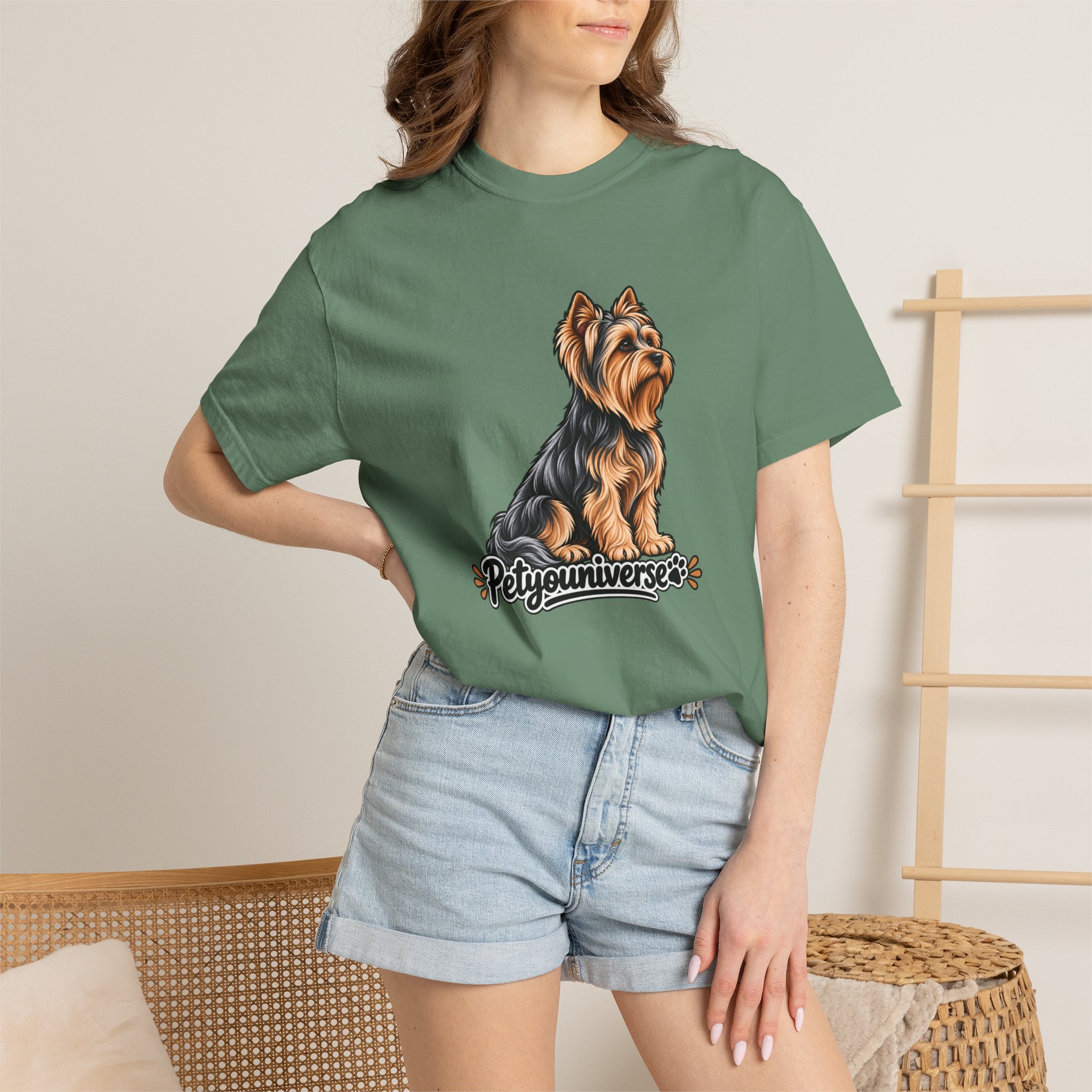 Yorkshire Terrier Graphic T-Shirt — 'Petyouniverse' Dog Lover Tee - Image 47