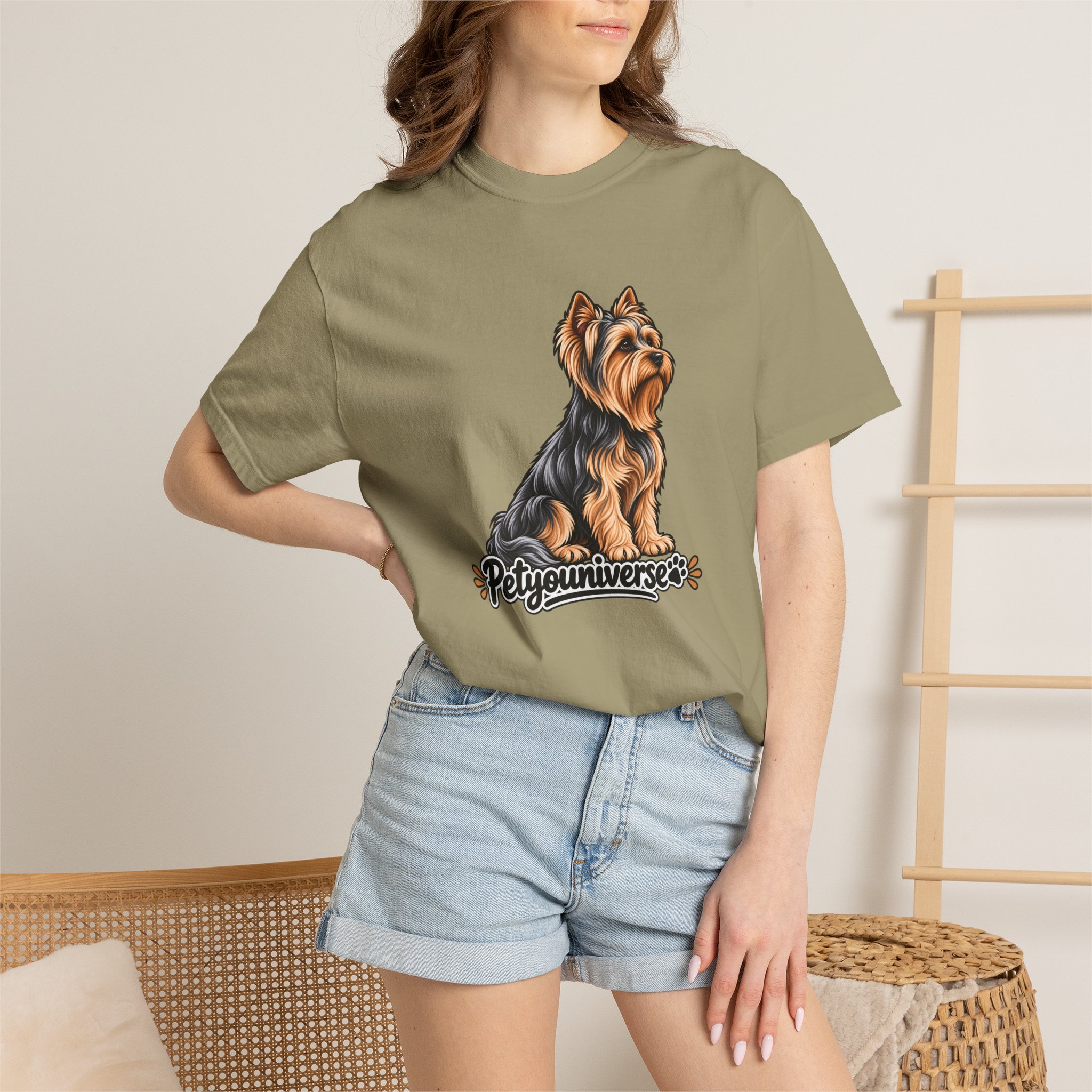 Yorkshire Terrier Graphic T-Shirt — 'Petyouniverse' Dog Lover Tee - Image 20