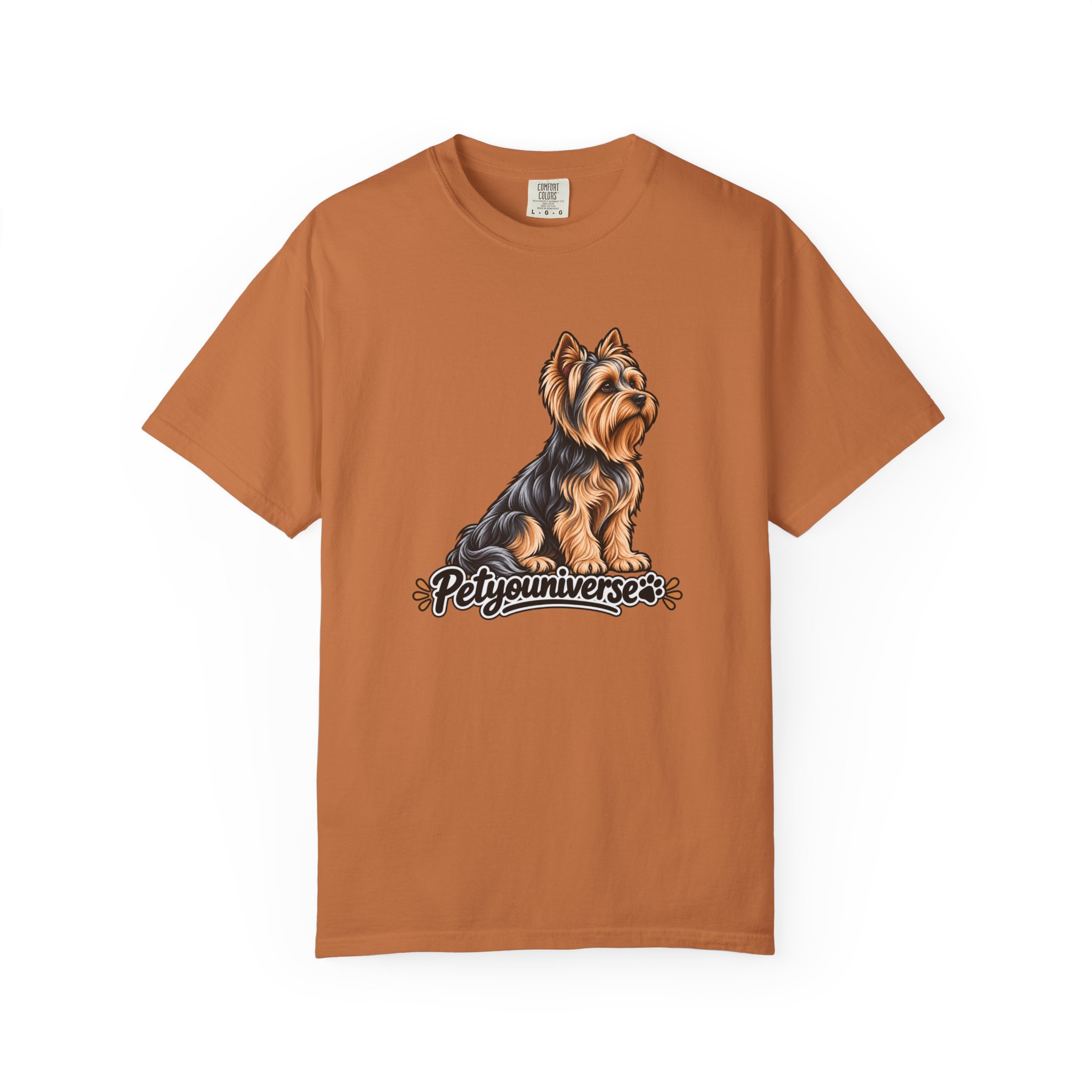 Yorkshire Terrier Graphic T-Shirt — 'Petyouniverse' Dog Lover Tee - Image 10