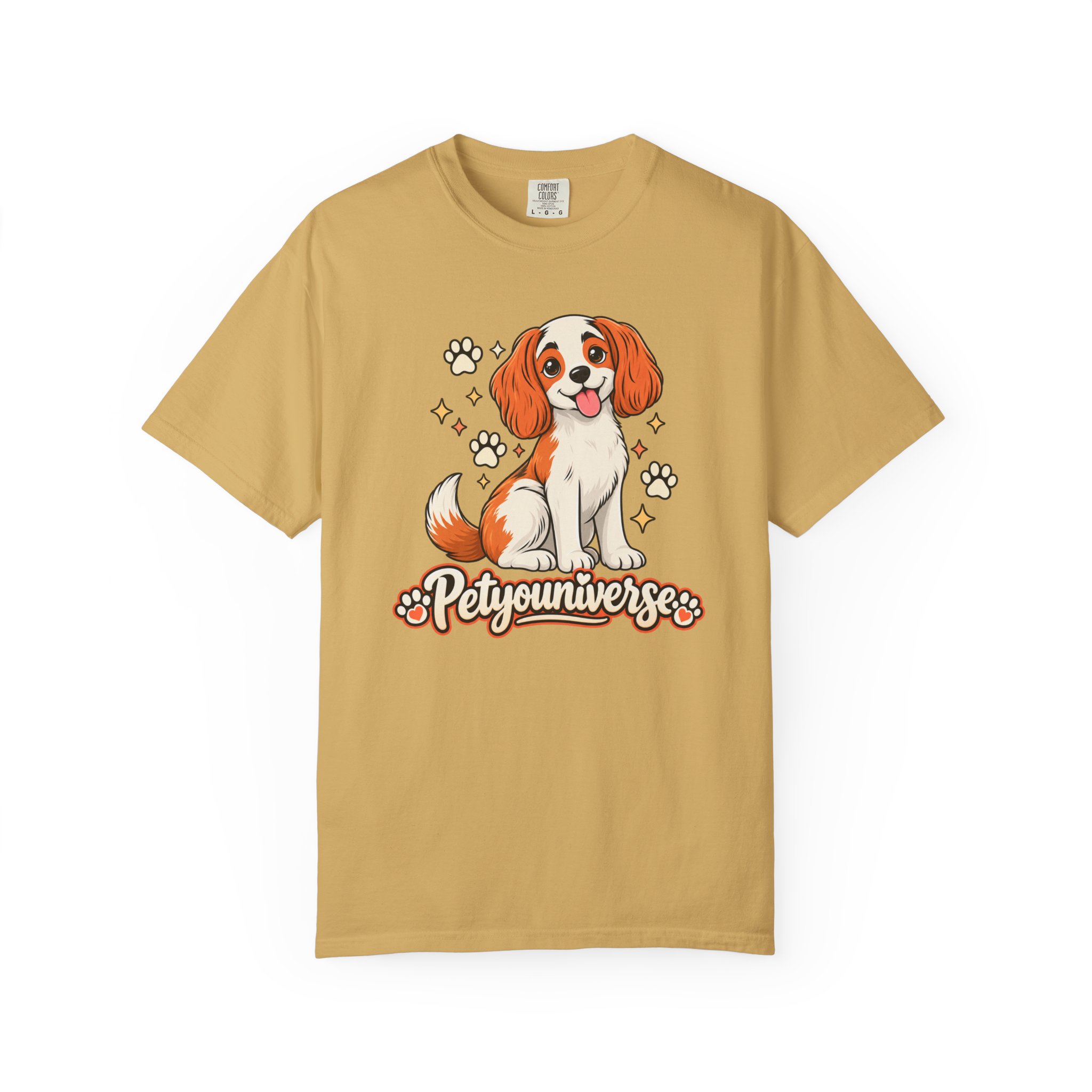 Cavalier King Charles Dog T-Shirt — "PetYoUniverse" Cute Puppy Graphic Tee - Image 19