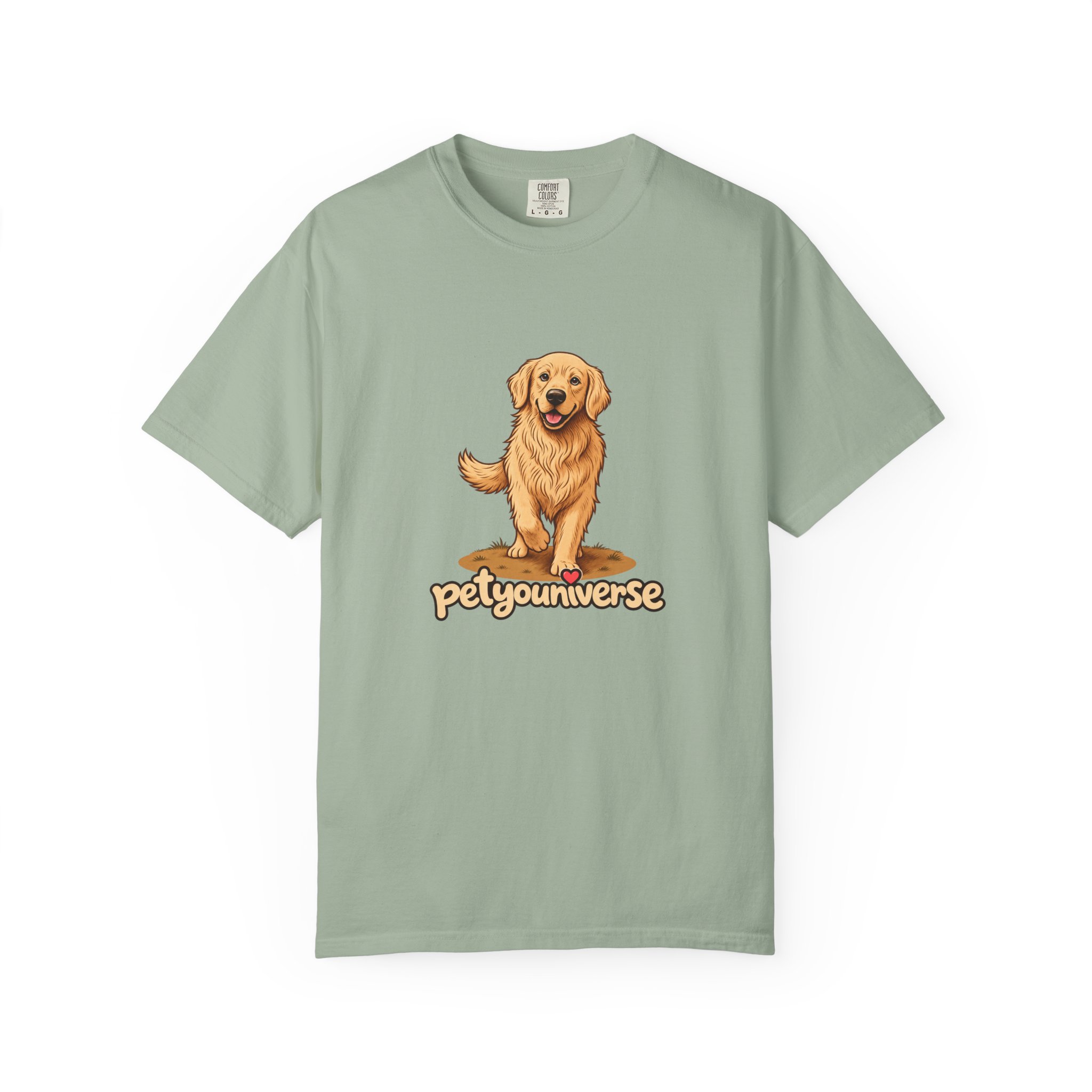 Golden Retriever Graphic T-Shirt — "PetYoUniverse" Cute Dog Tee - Image 64