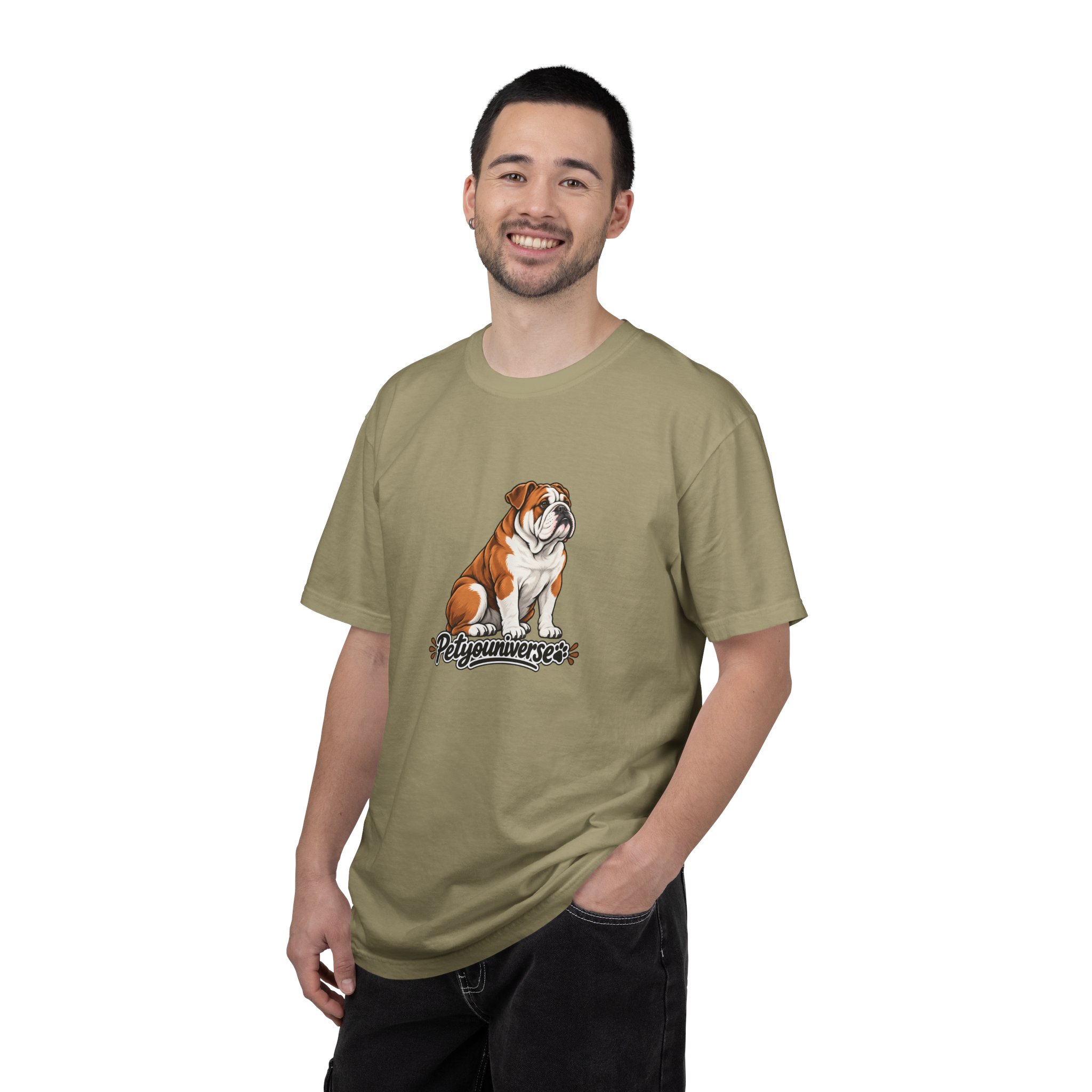 Bulldog Graphic T-Shirt — "PetYoUniverse" Cute Dog Tee for Pet Lovers - Image 49