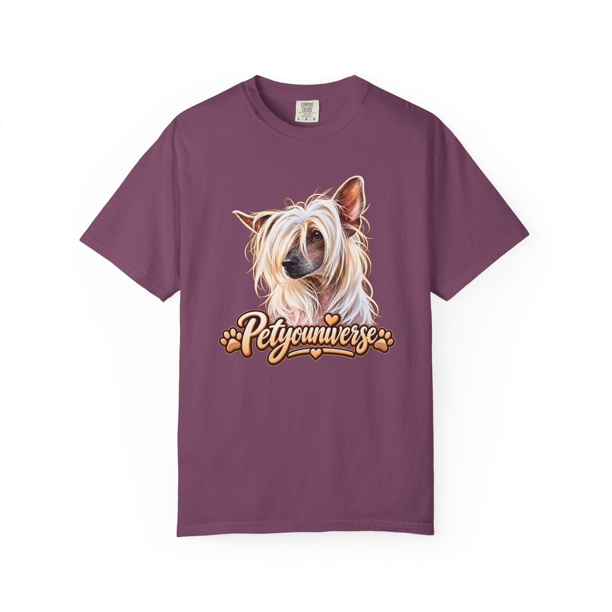 PetYouniverse Chinese Crested Dog T-Shirt — Cute Pet Portrait Tee - Image 127
