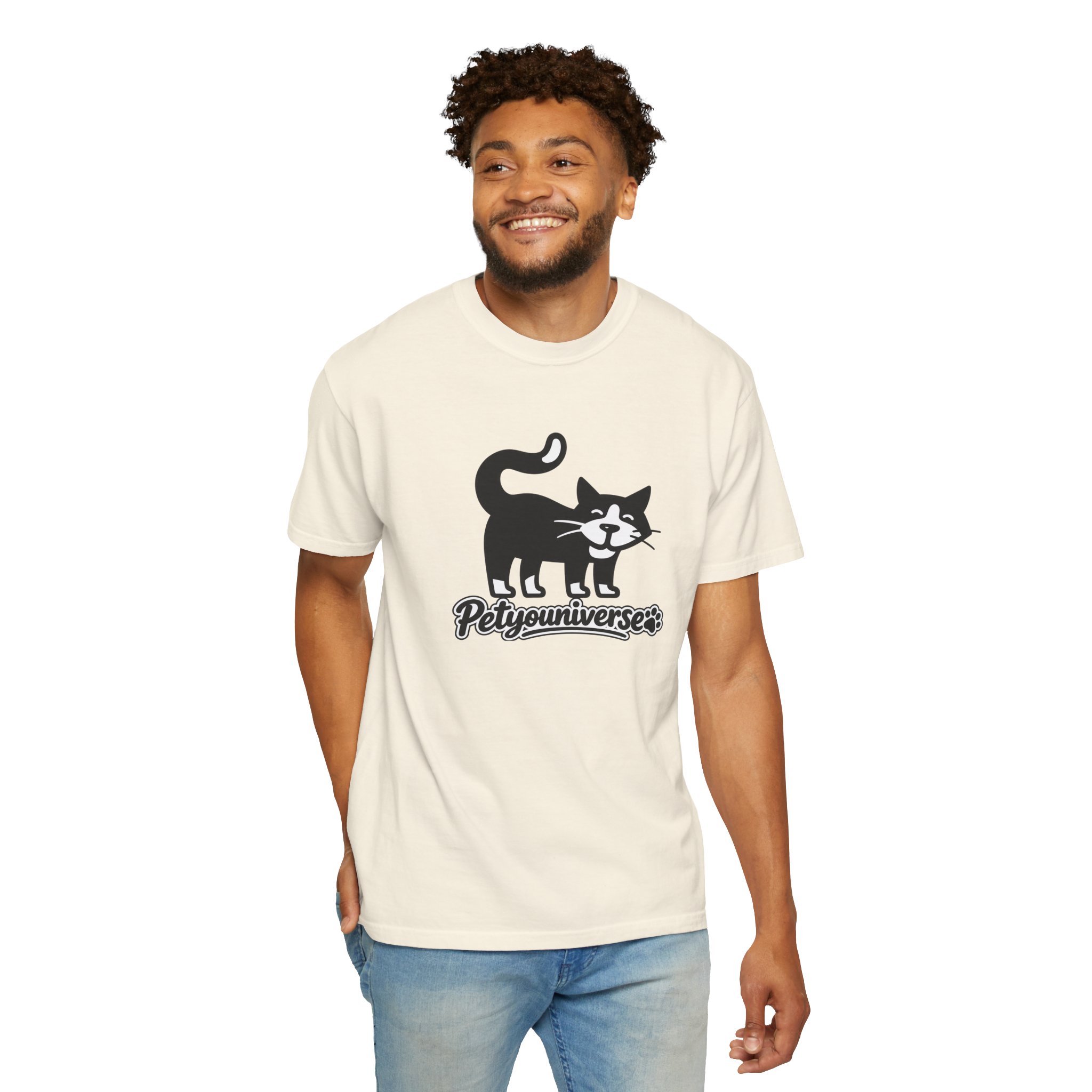 PetYouUniverse Cat Graphic T-Shirt — Vintage Cat Logo Tee - Image 7