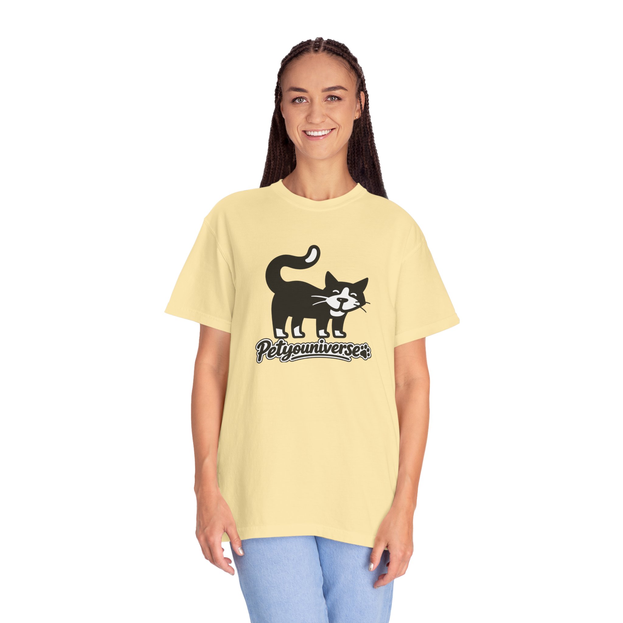 PetYouUniverse Cat Graphic T-Shirt — Vintage Cat Logo Tee - Image 14