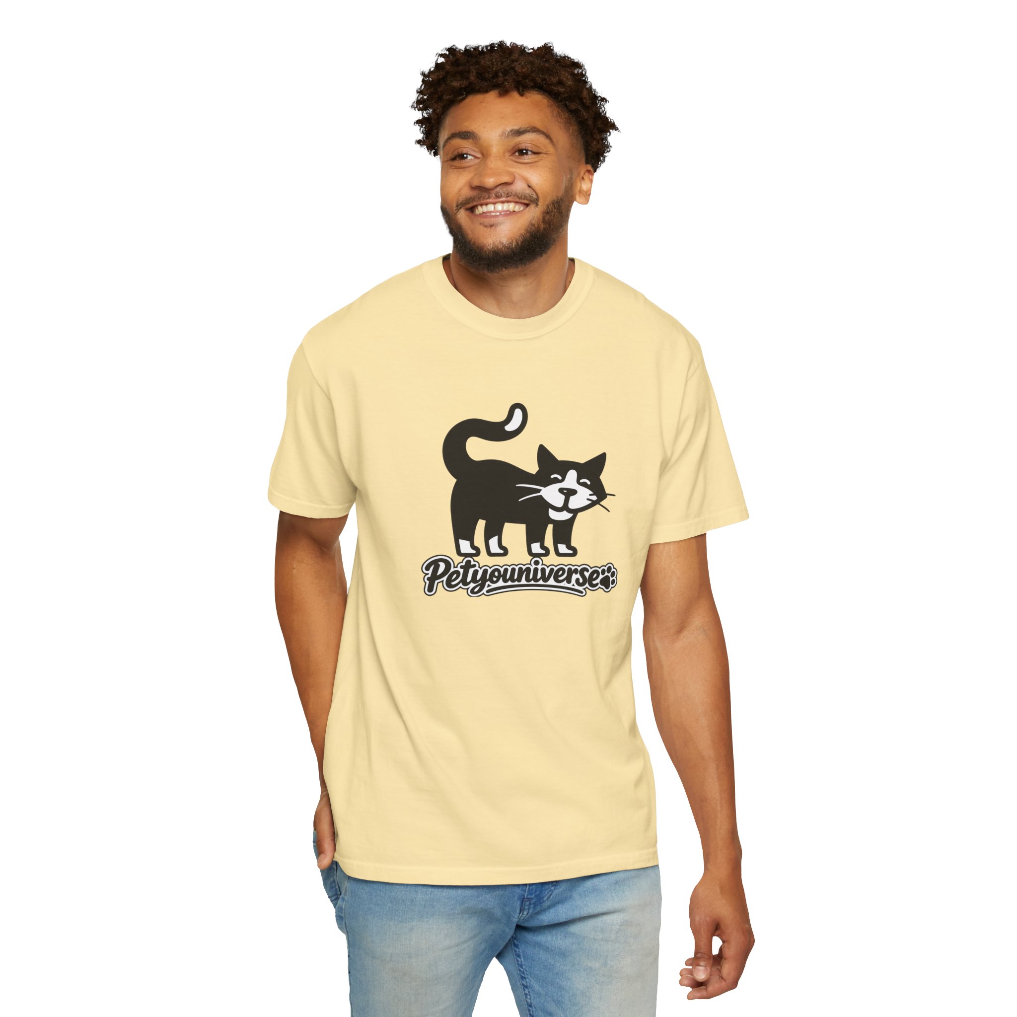 PetYouUniverse Cat Graphic T-Shirt — Vintage Cat Logo Tee - Image 16
