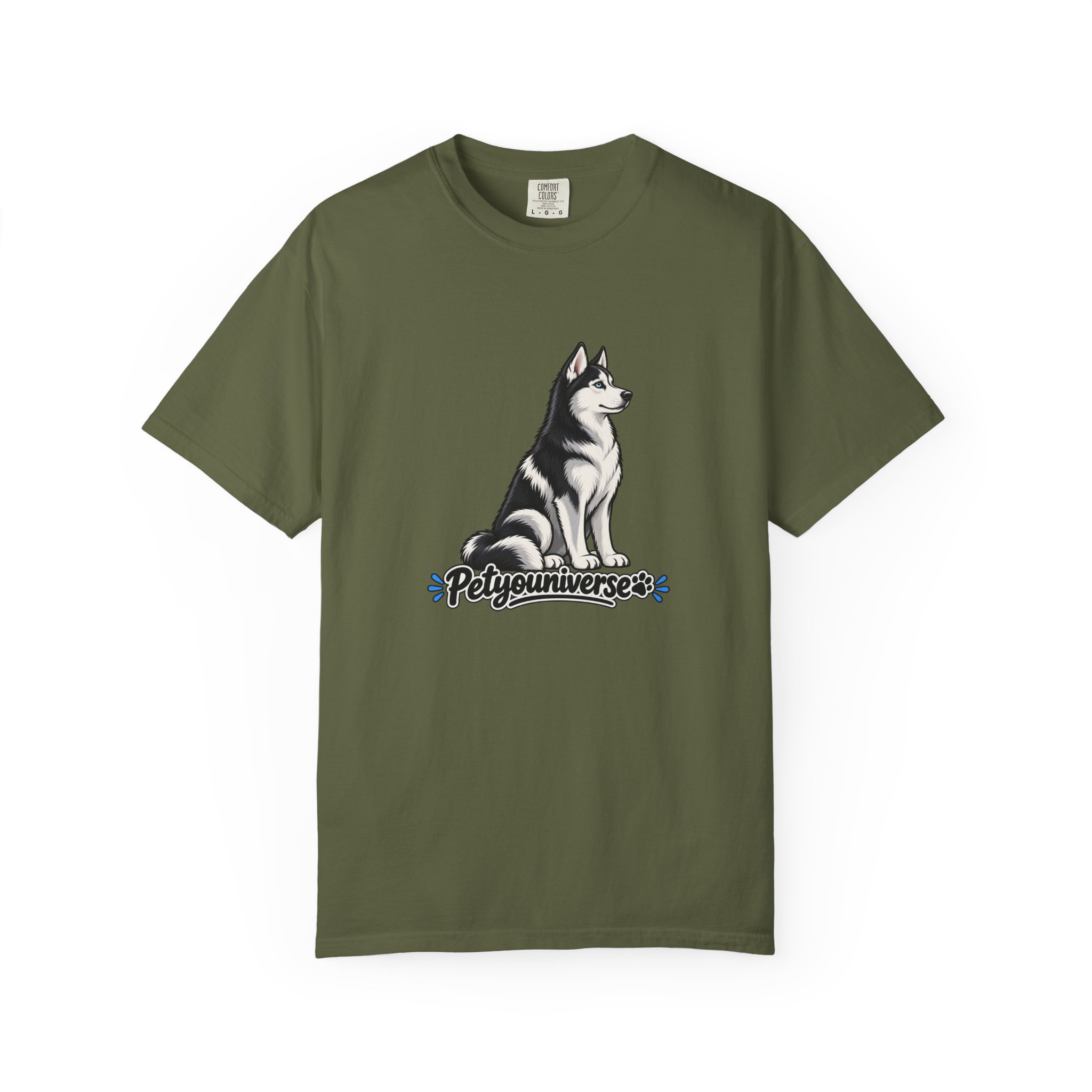 Husky Graphic T-Shirt — 'PetYoUniverse' Retro Dog Tee - Image 64