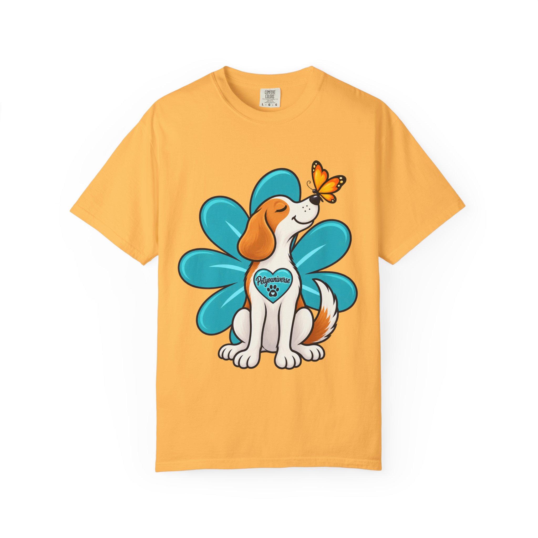 Beagle & Butterfly Graphic T-Shirt - Image 29
