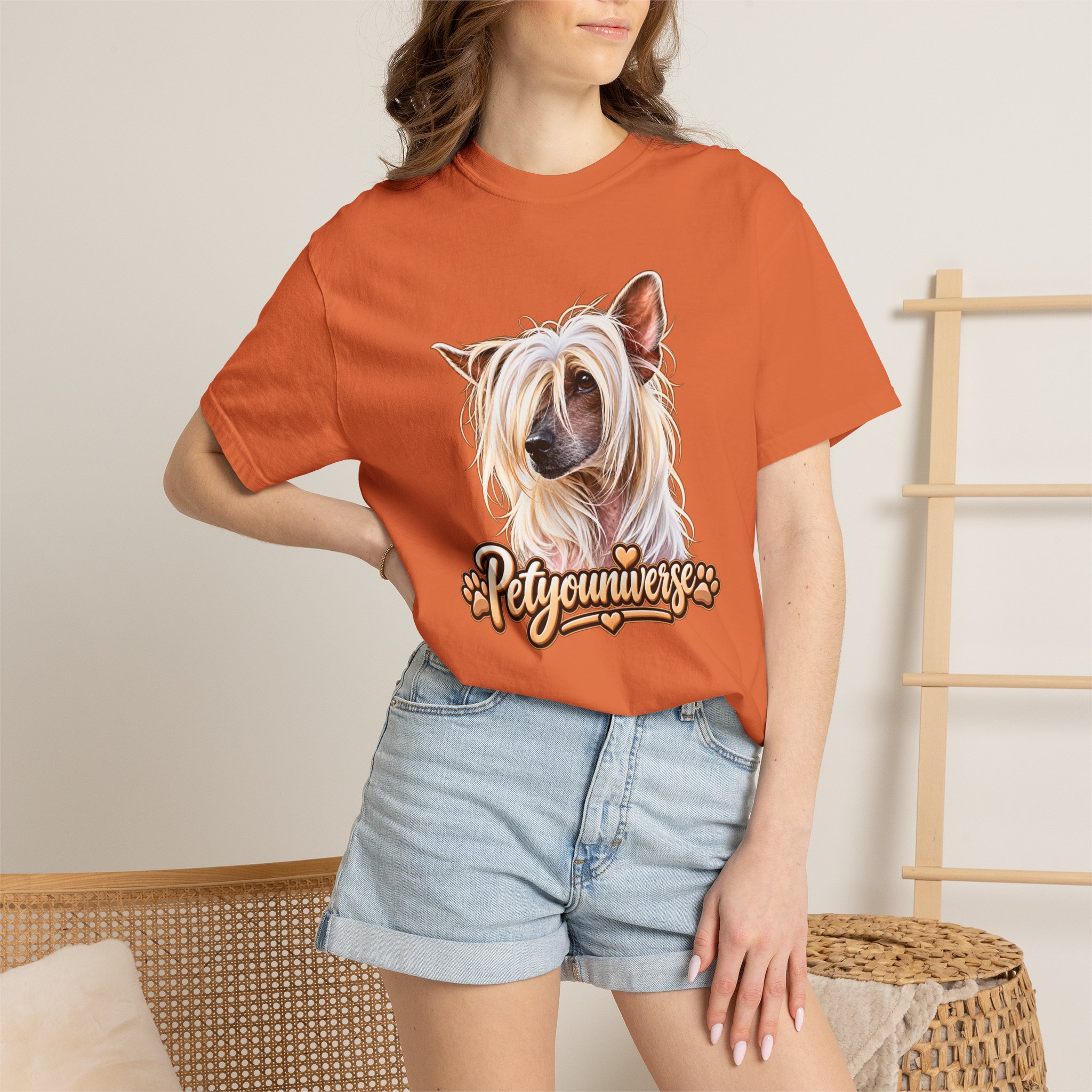 PetYouniverse Chinese Crested Dog T-Shirt — Cute Pet Portrait Tee - Image 29