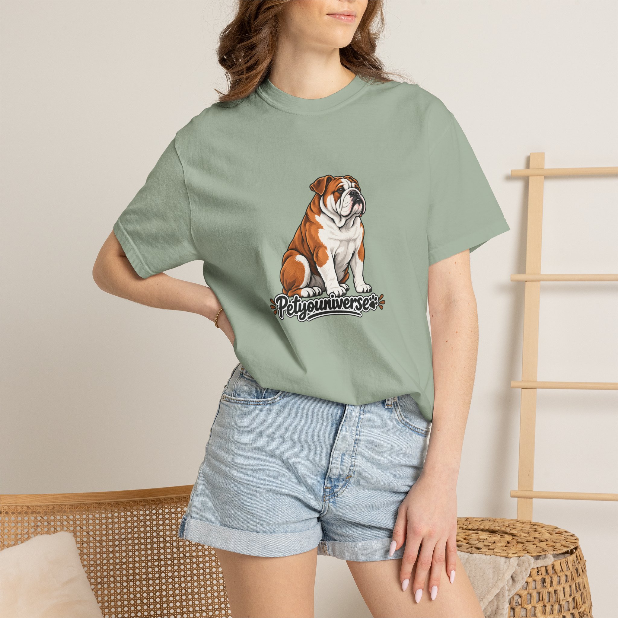 Bulldog Graphic T-Shirt — "PetYoUniverse" Cute Dog Tee for Pet Lovers - Image 83