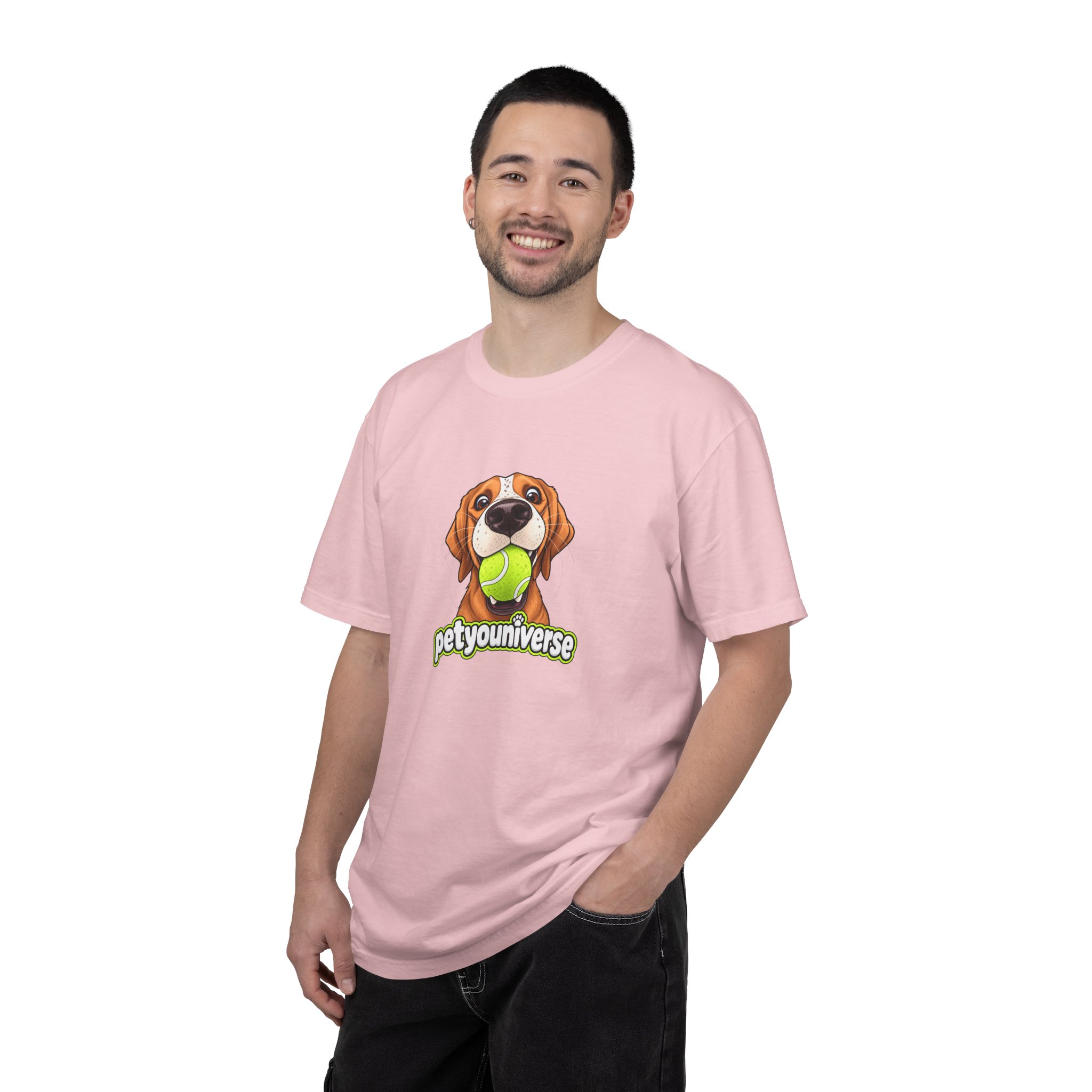 PetYoUniverse Tee — Cute Dog Holding Tennis Ball Graphic T‑Shirt - Image 103