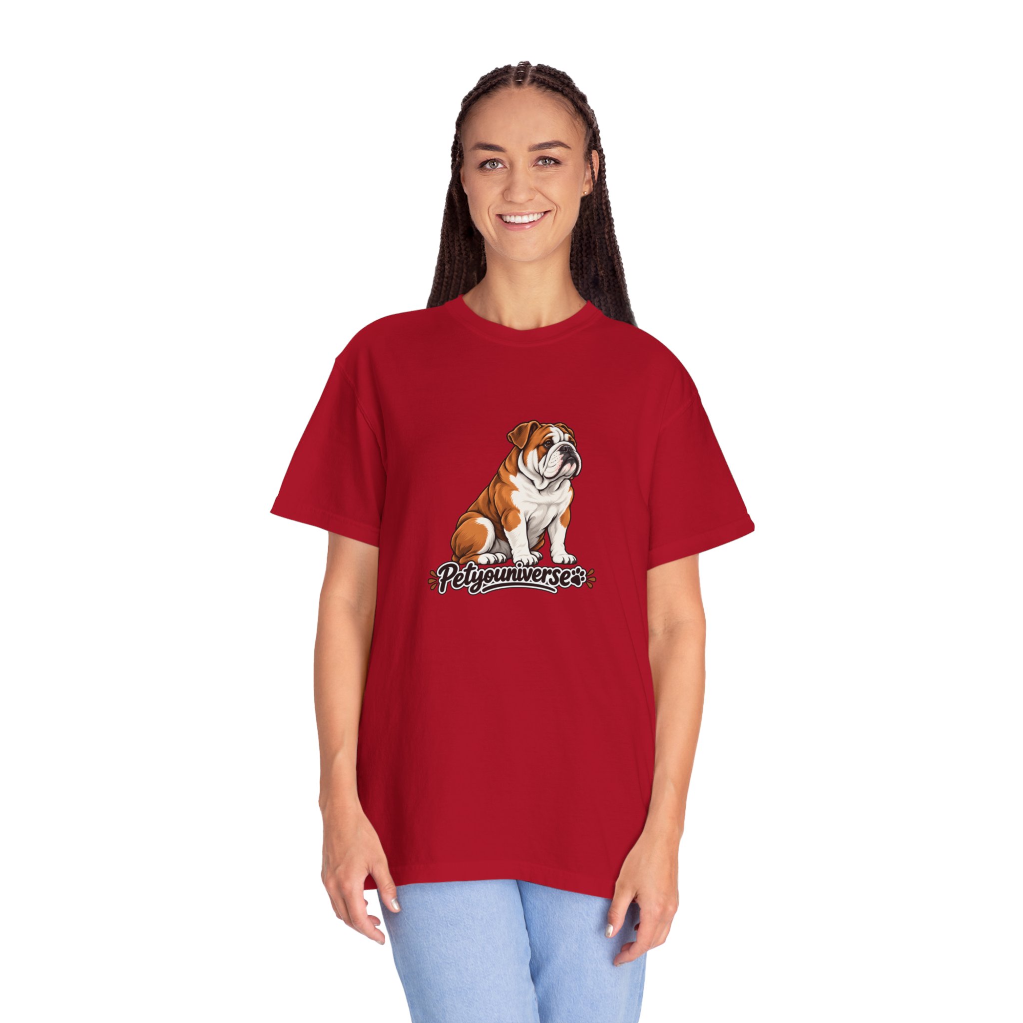 Bulldog Graphic T-Shirt — "PetYoUniverse" Cute Dog Tee for Pet Lovers - Image 131